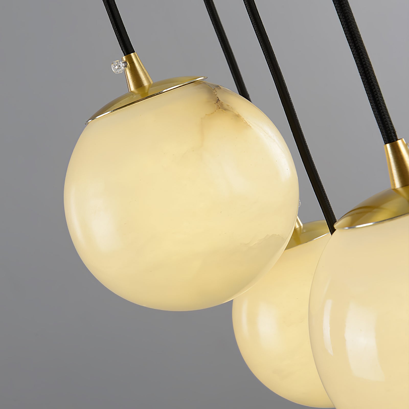Gloruvye Balls Modern Cluster Metal Chandelier