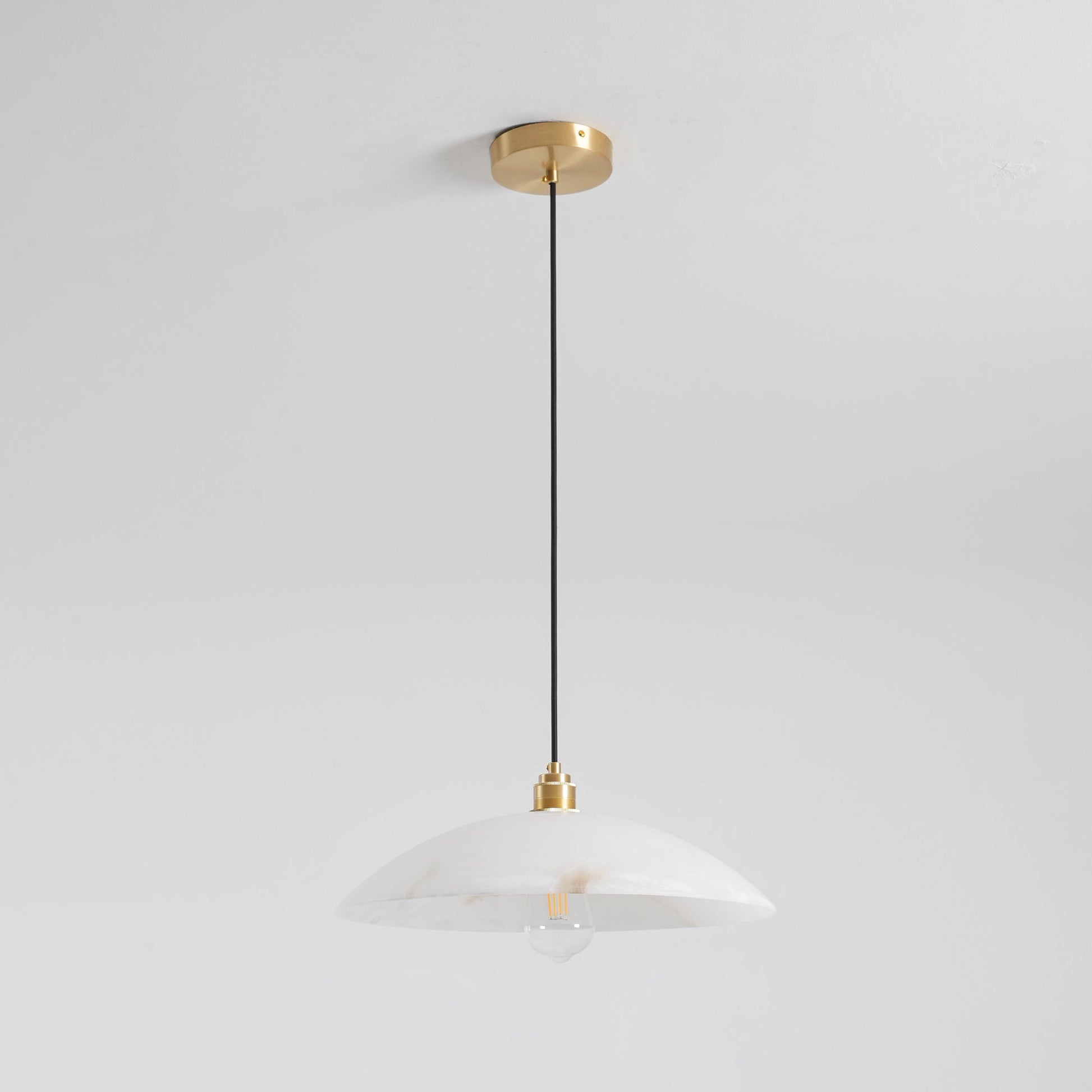 Ljomuvyd Individual Creativity Dome Metal Pendant Light - Lamp Copper