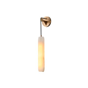 Alabaster Individual Creativity Flute Metal Wall Lamp - Lamp Copper