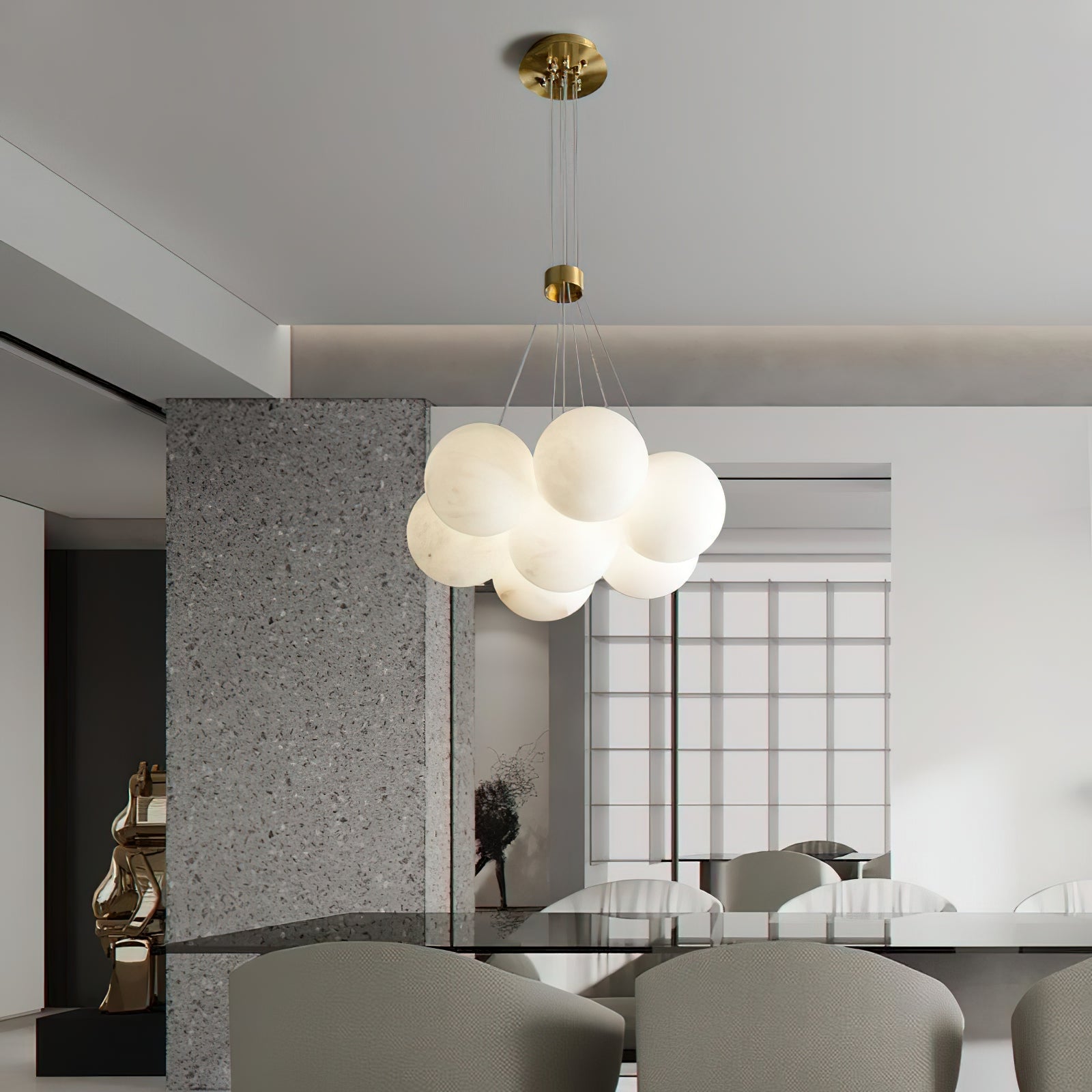 Norduvyd Individual Creativity Lunar Metal Chandelier