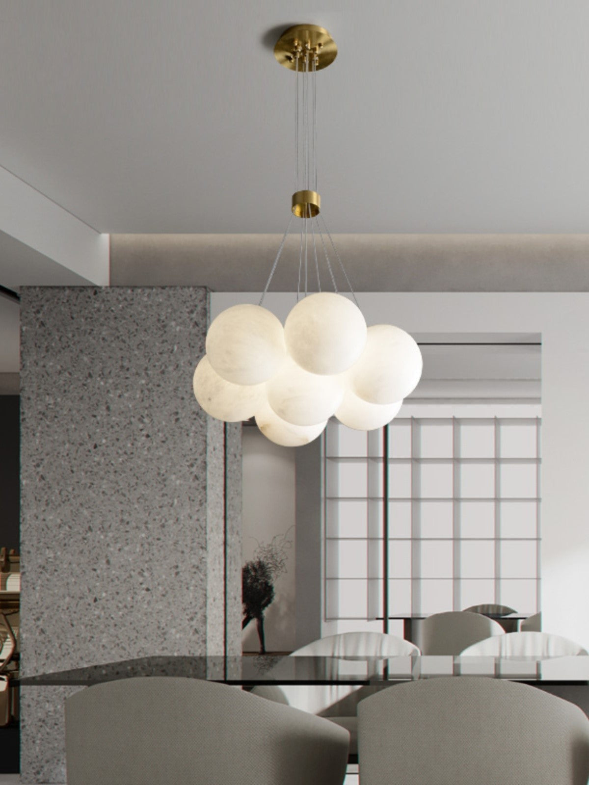 Norduvyd Individual Creativity Lunar Metal Chandelier