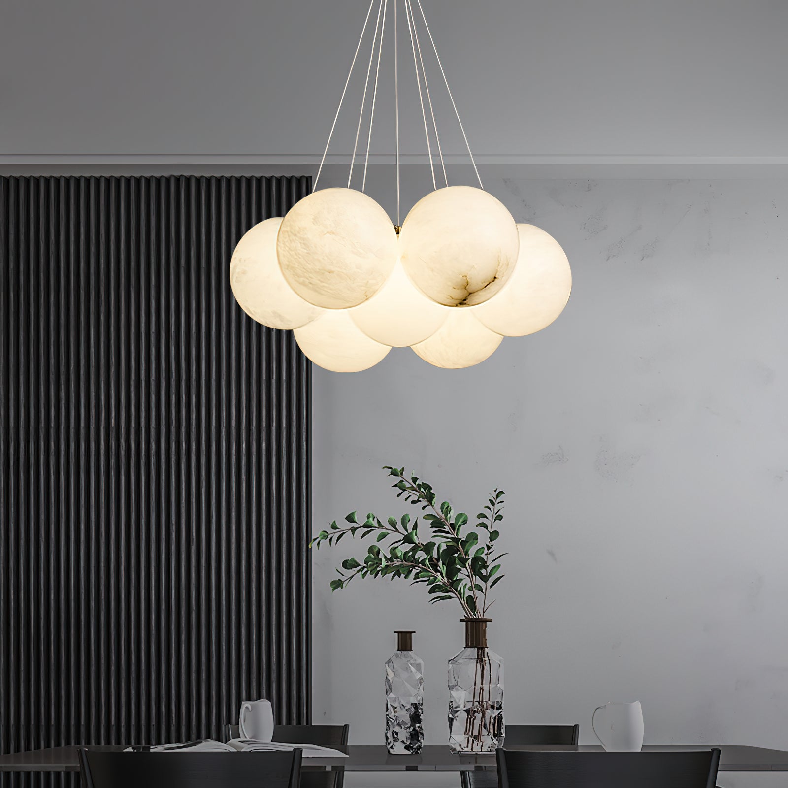 Norduvyd Individual Creativity Lunar Metal Chandelier
