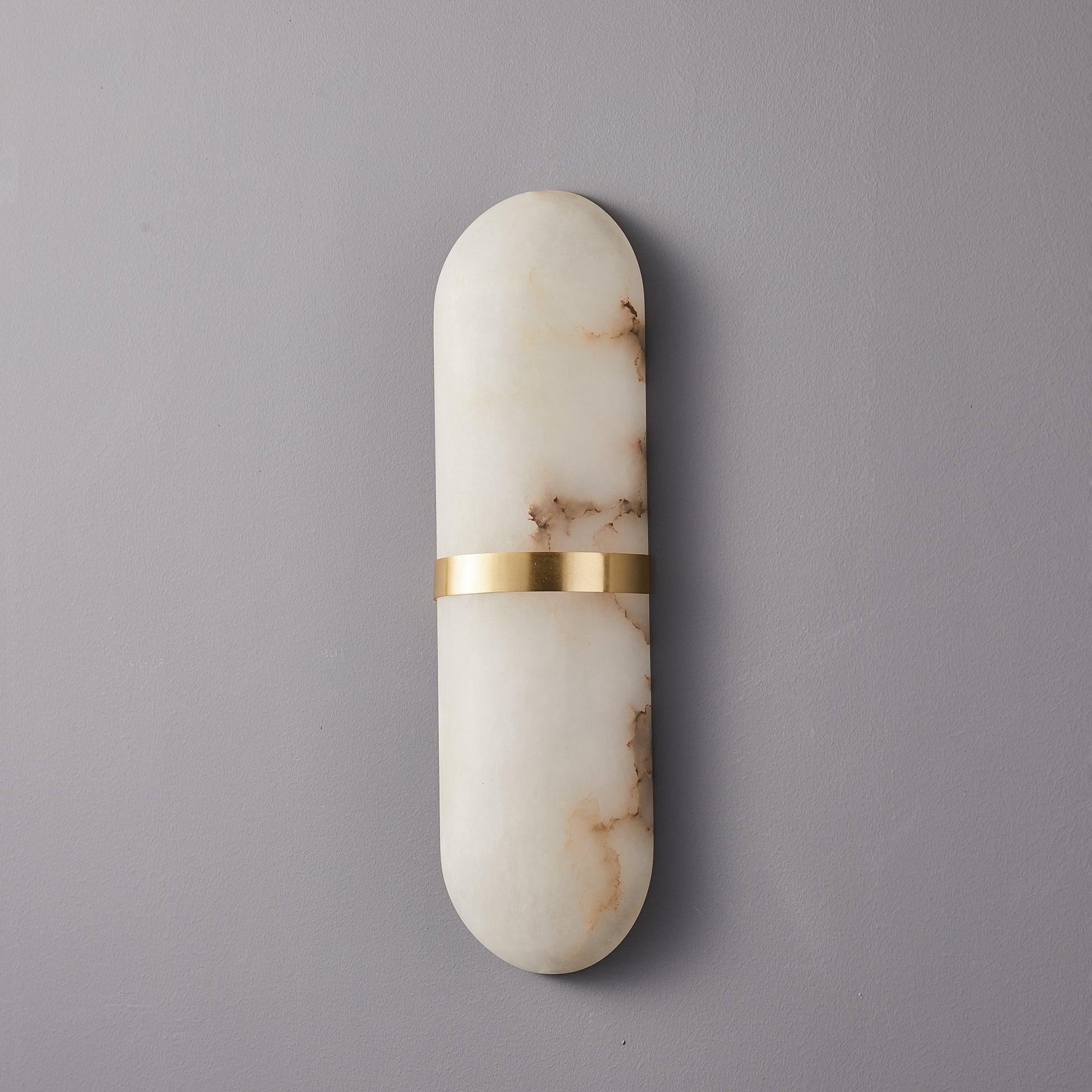 Ostruvyd Luxury Pill Alabaster Wall Lamp - Lamp Copper