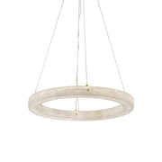 Plotuvyn Postmodern Luxury Ring Alabaster Chandelier