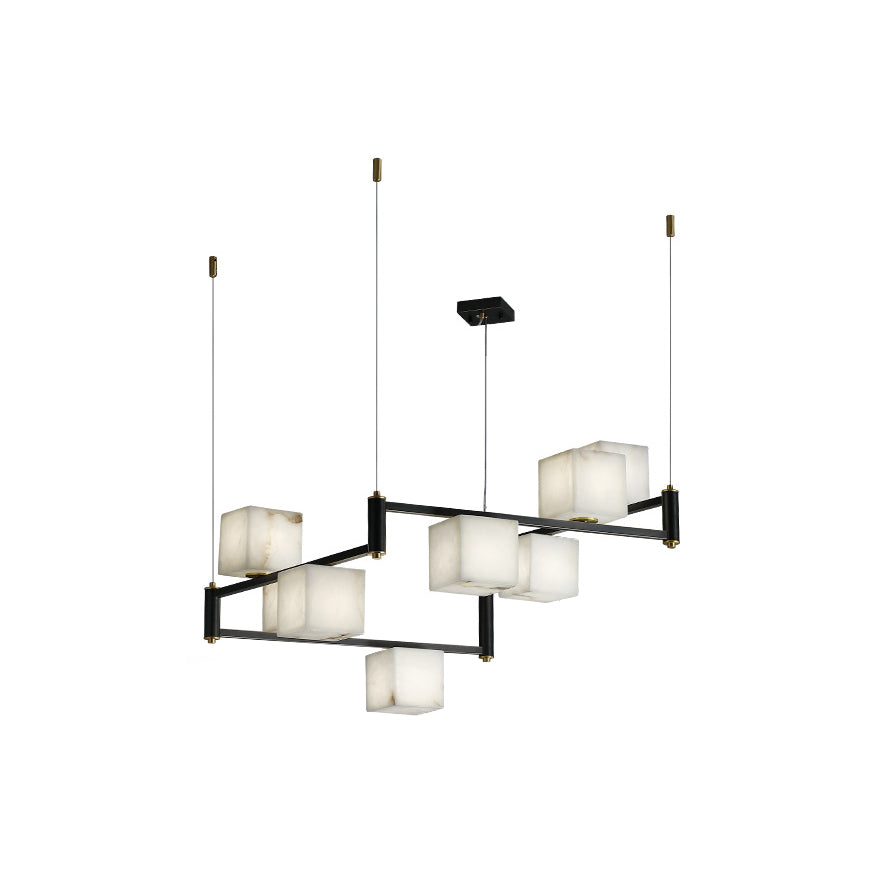 Ostruvye Individual Creativity Box  Alabaster Chandelier