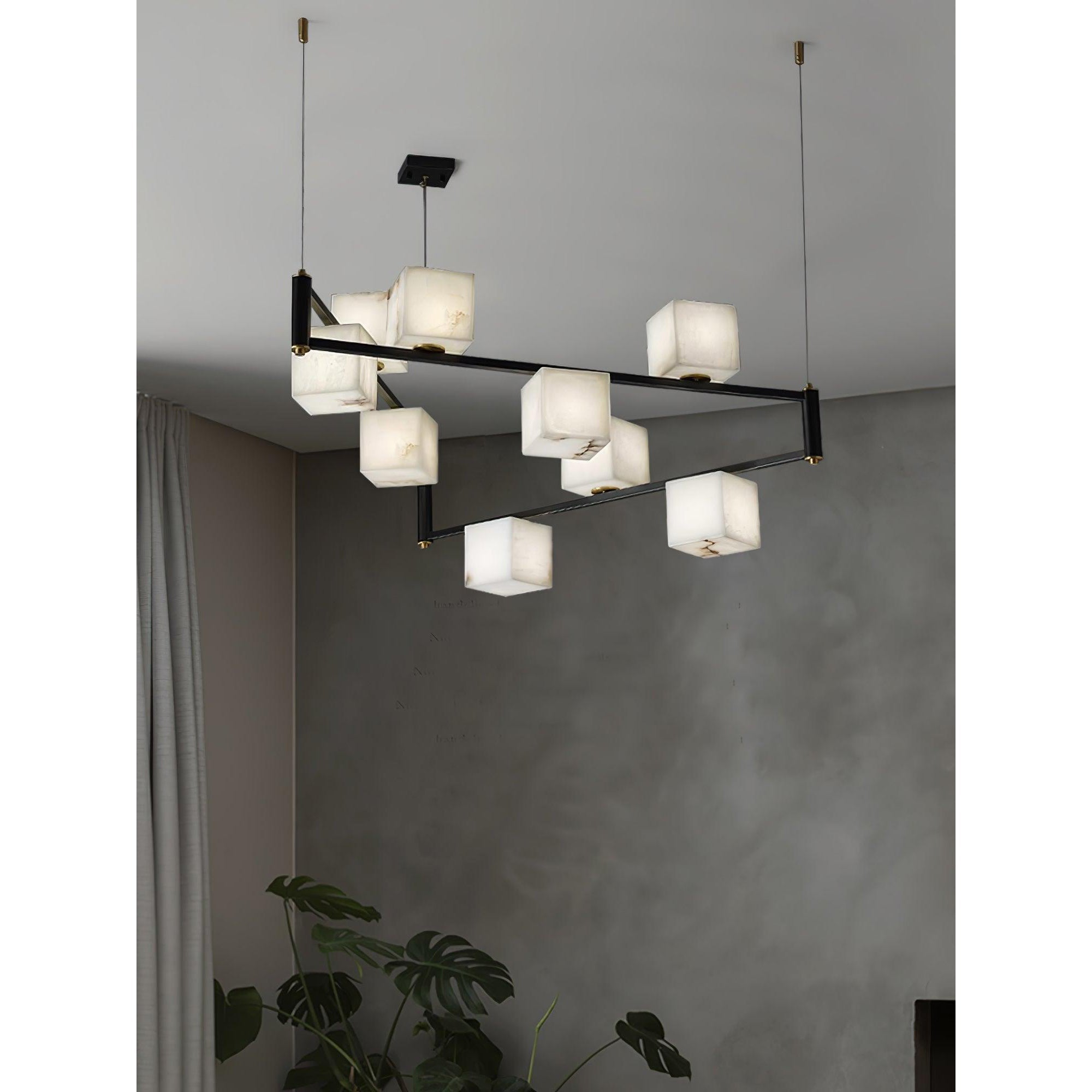 Ostruvye Individual Creativity Box  Alabaster Chandelier