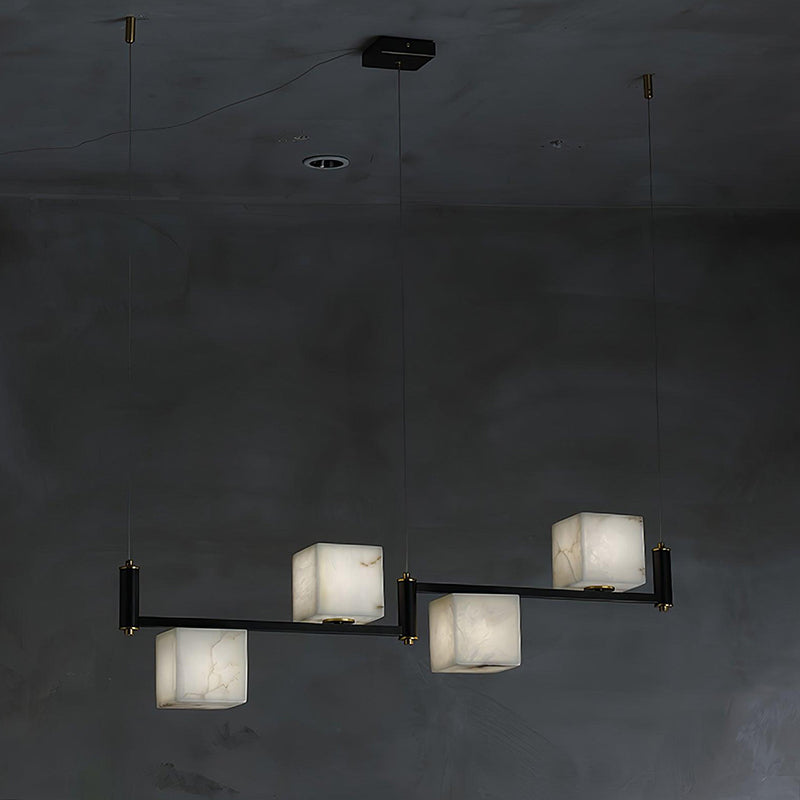 Ostruvye Individual Creativity Box  Alabaster Chandelier