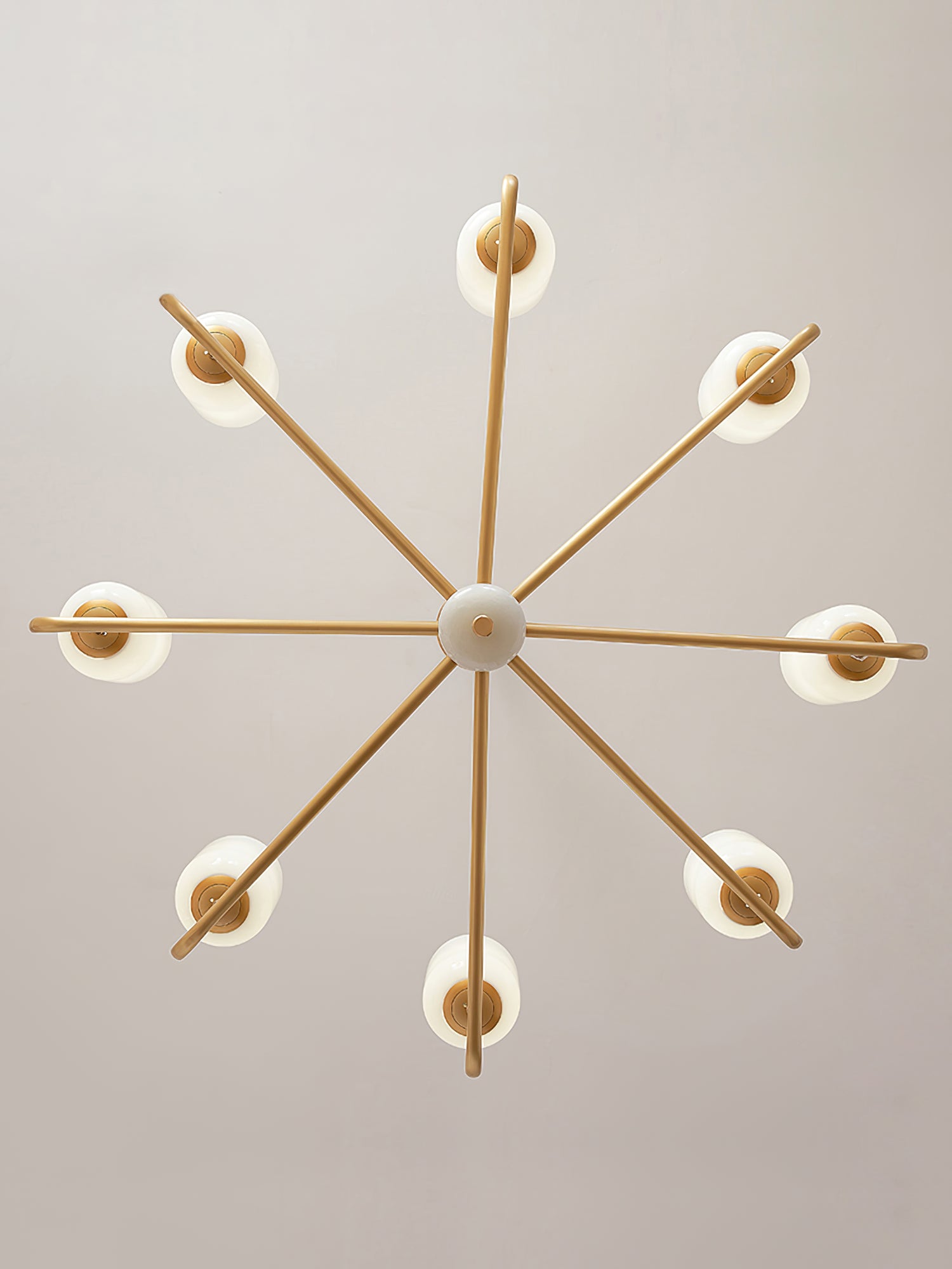 Sifuvyn Modern Geometric Glass Chandelier