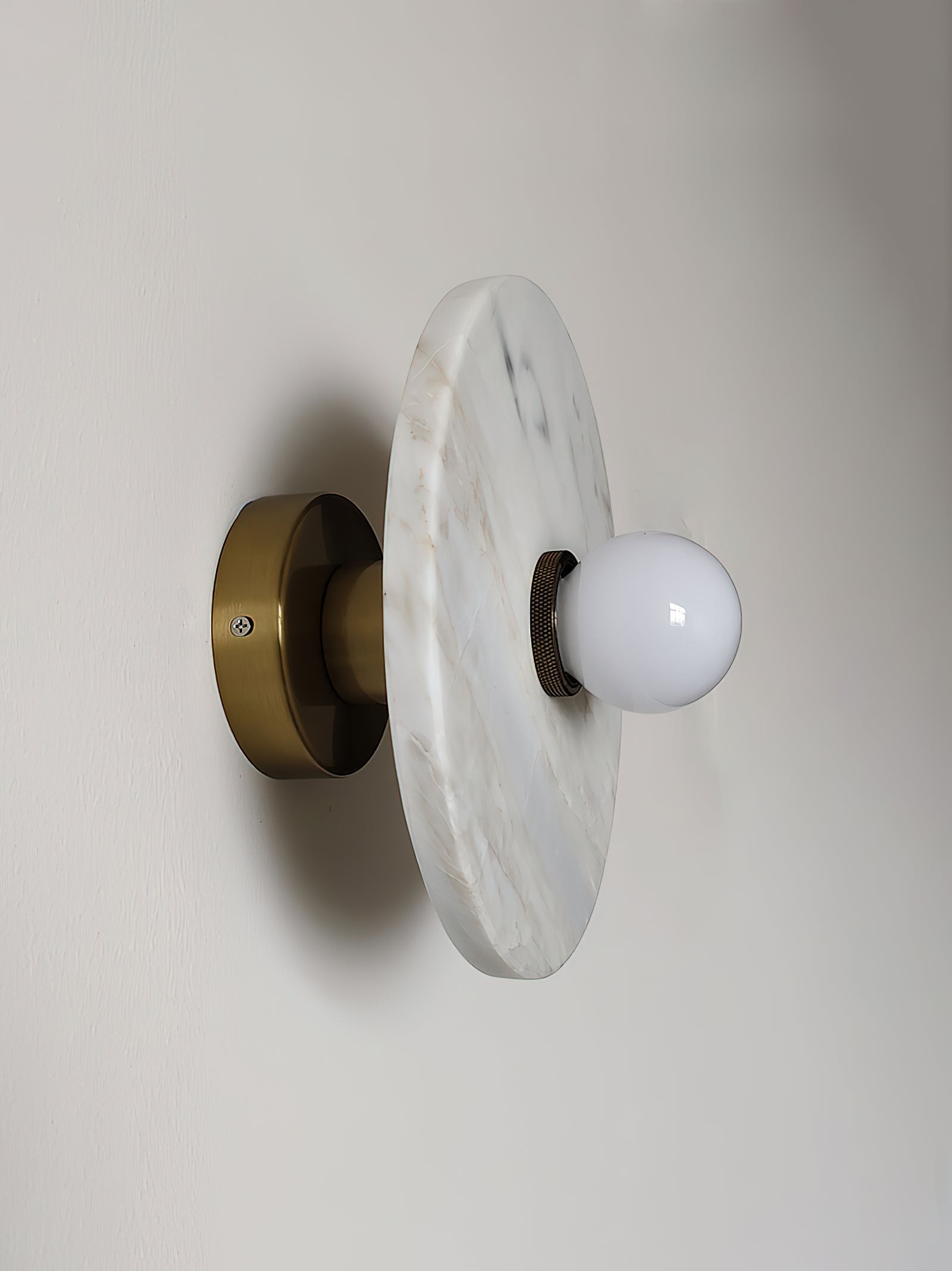 Tinduvyn Modern Minimalist Marble Wall Lamp - Lamp Copper