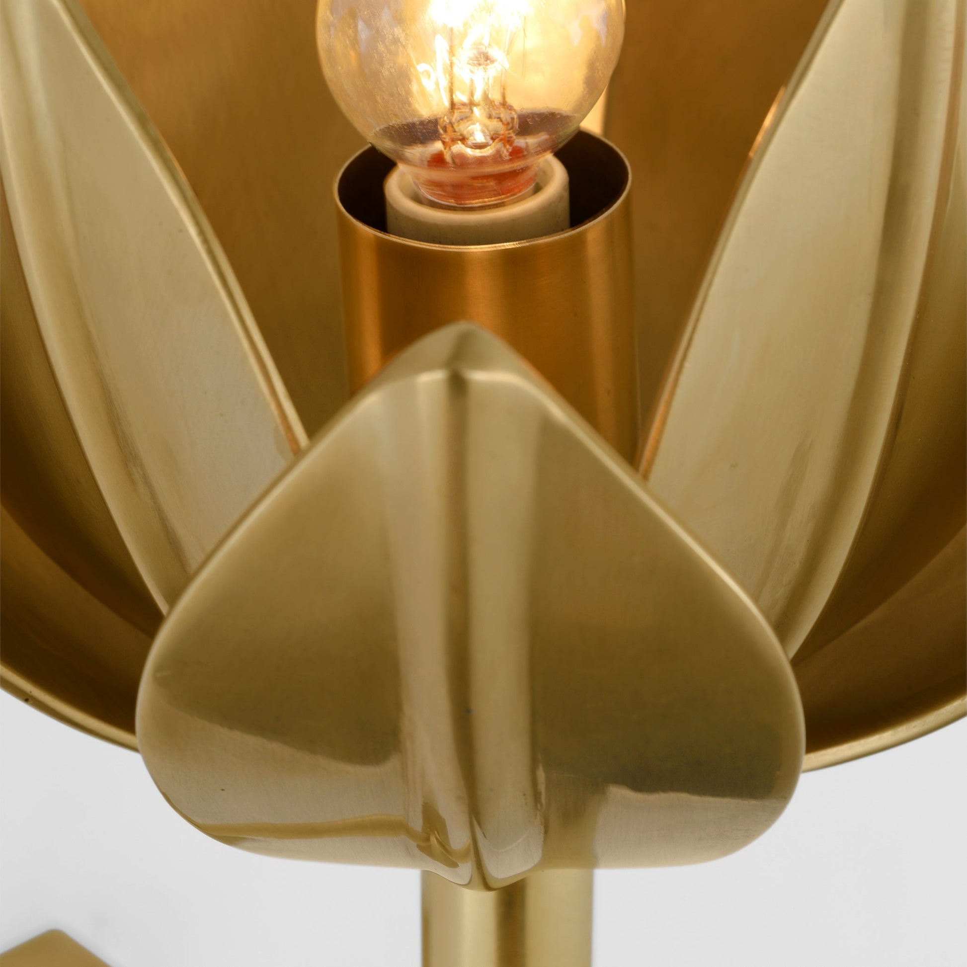 Ulfuvyn Modern Minimalist Brass Wall Lamp - Lamp Copper