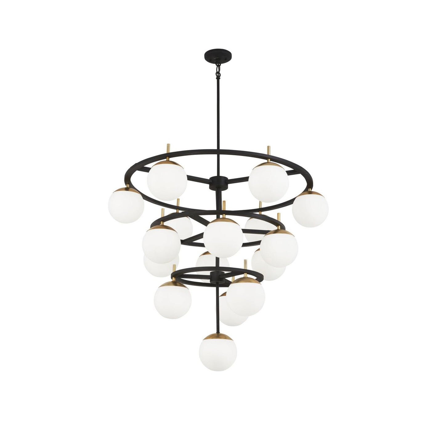 Ornuvyn Modern Minimalist Glass Chandelier