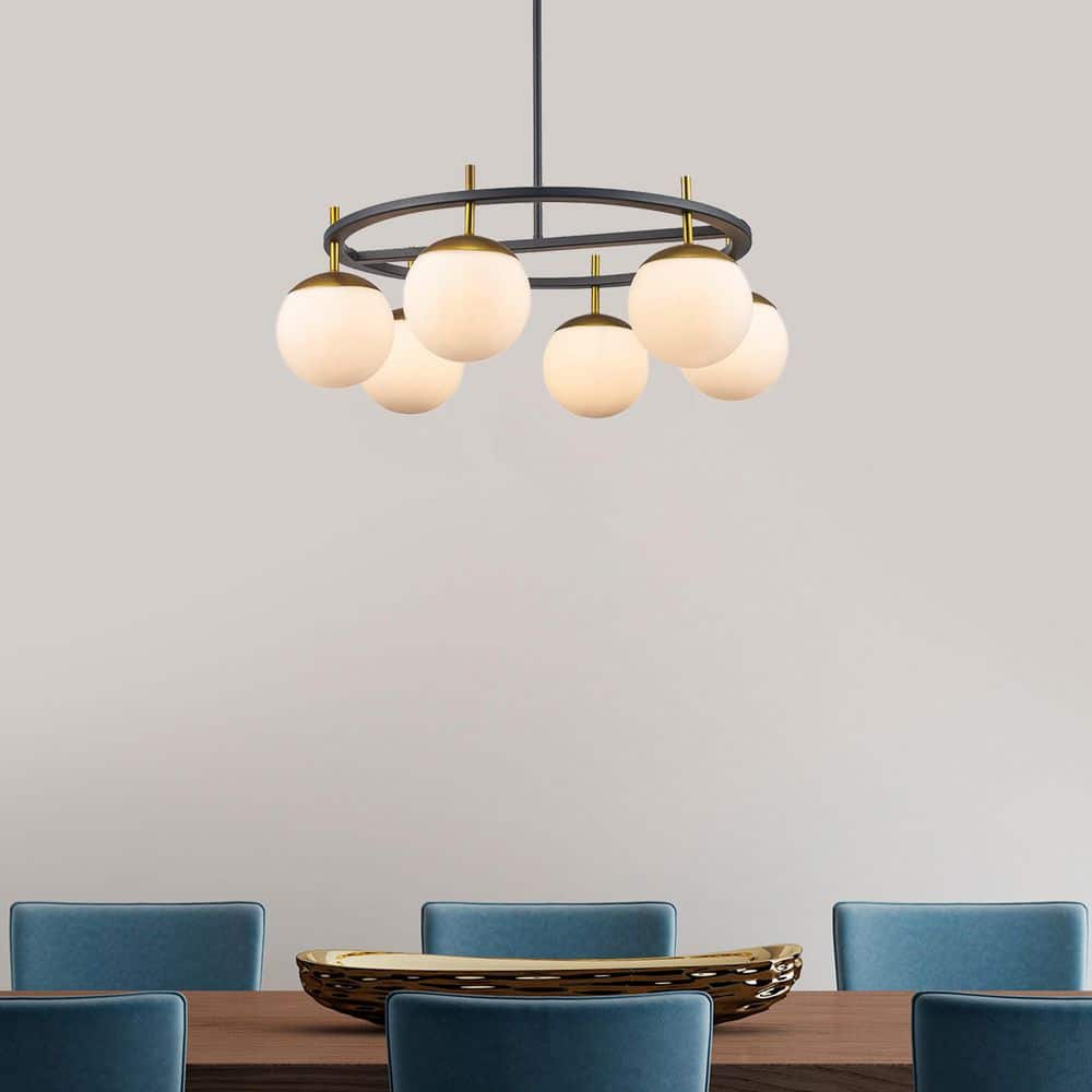 Ornuvyn Modern Minimalist Glass Chandelier