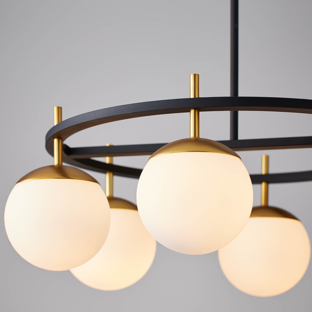 Ornuvyn Modern Minimalist Glass Chandelier