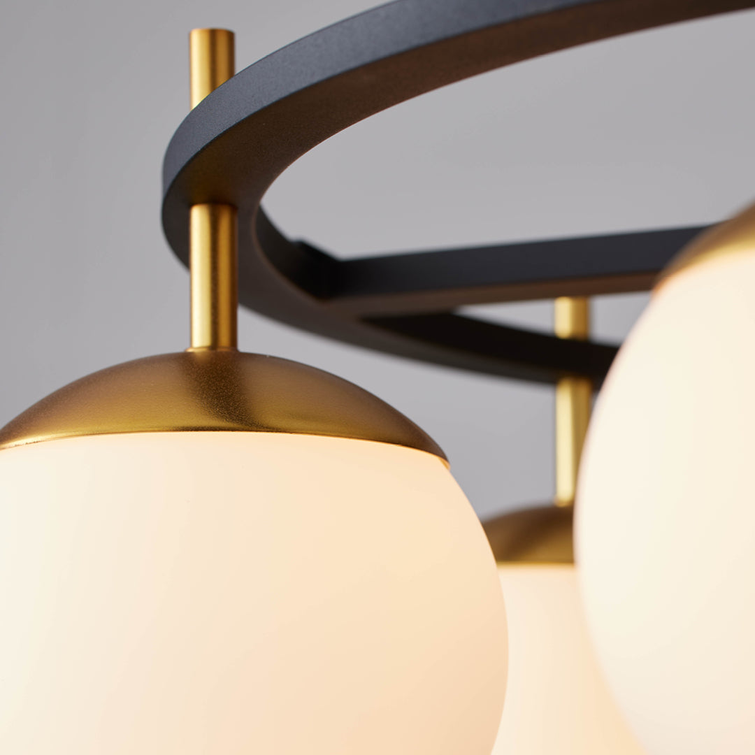 Ornuvyn Modern Minimalist Glass Chandelier