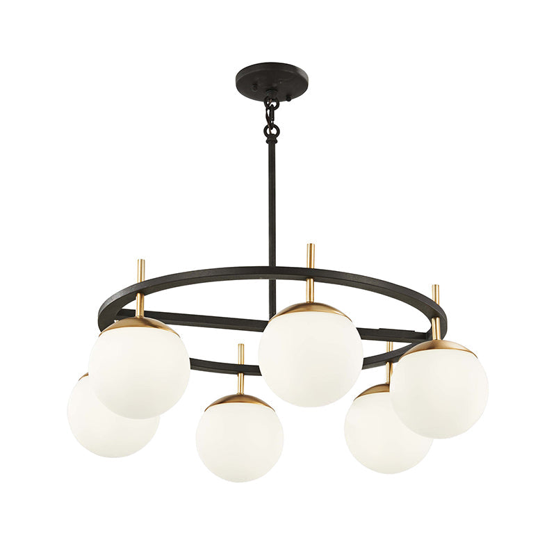 Ornuvyn Modern Minimalist Glass Chandelier