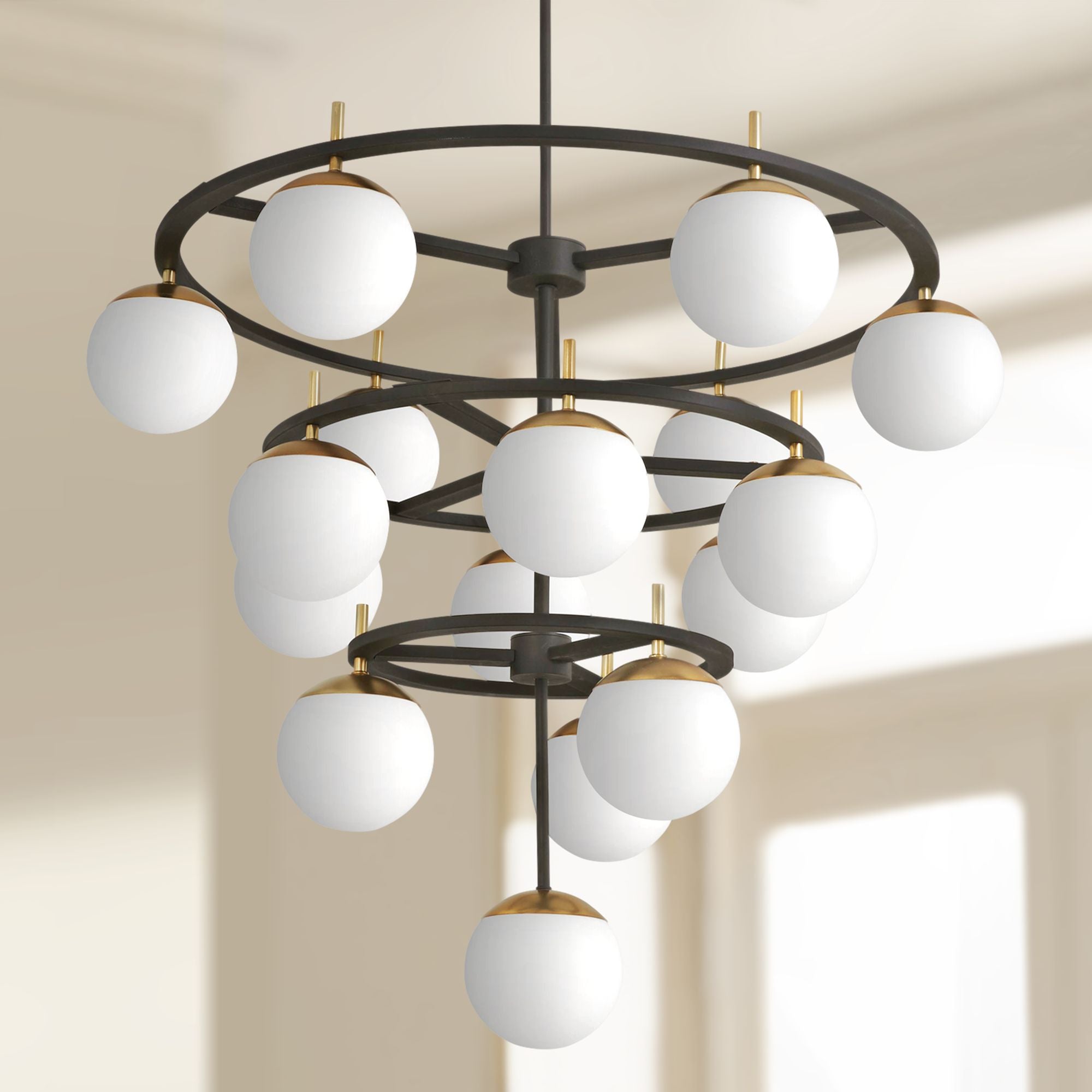 Ornuvyn Modern Minimalist Glass Chandelier