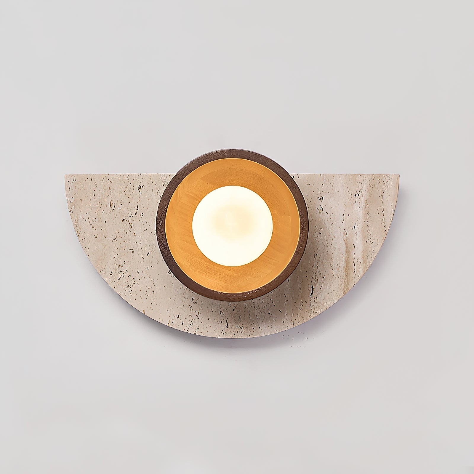 Dvaluvyi Individual Creativity Travertine Wall Lamp