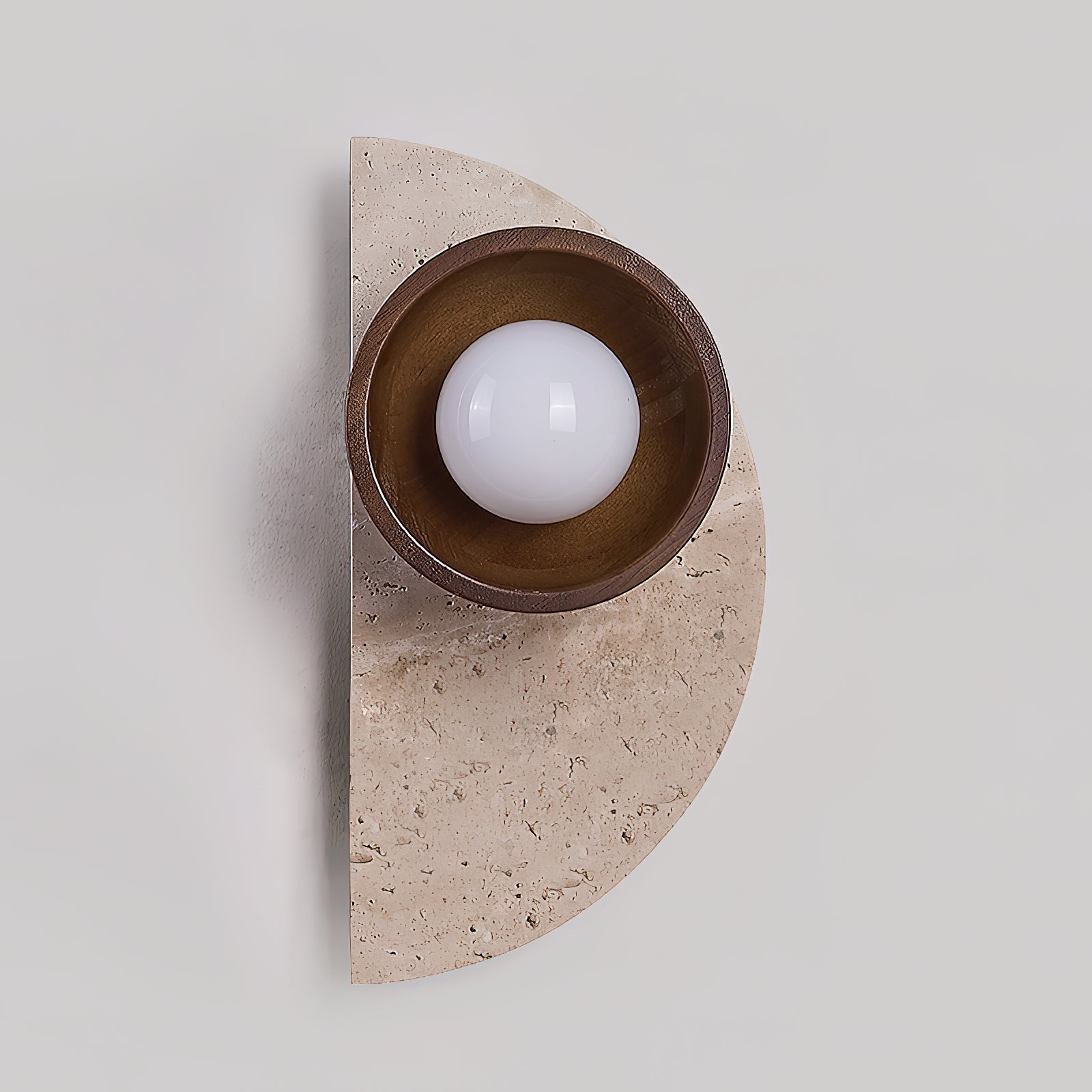 Dvaluvyi Individual Creativity Travertine Wall Lamp