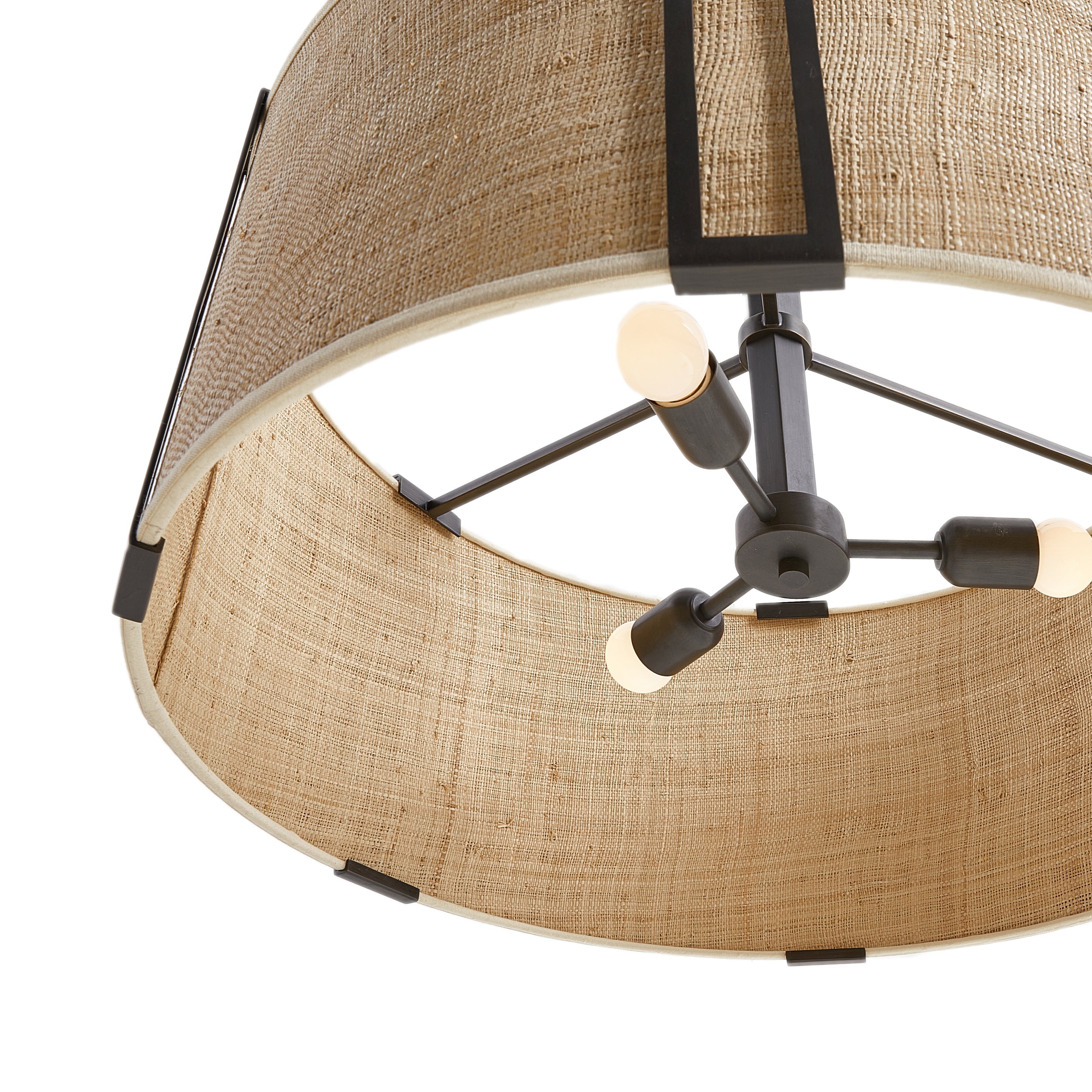 Gloruvyn Modern Minimalist Natural Metal Chandelier