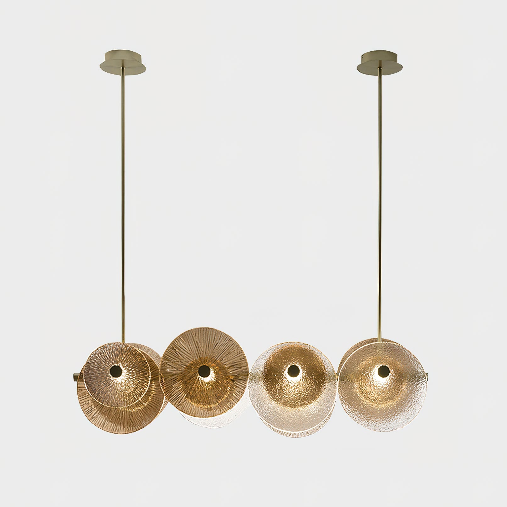 Himinuvyn Nordic Modern Metal Crystal Chandelier