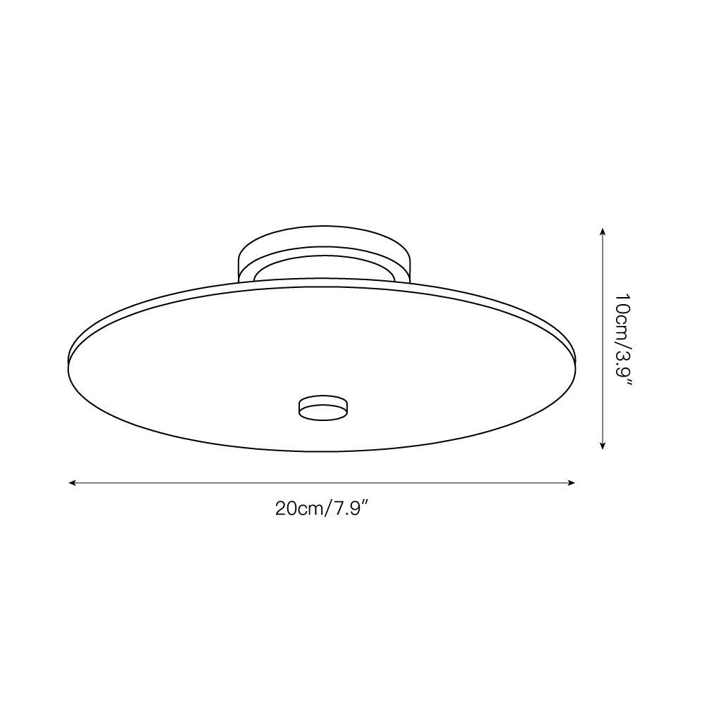 Jarnbruvyn Modern Brass Alabaster Metal Ceiling Lamp