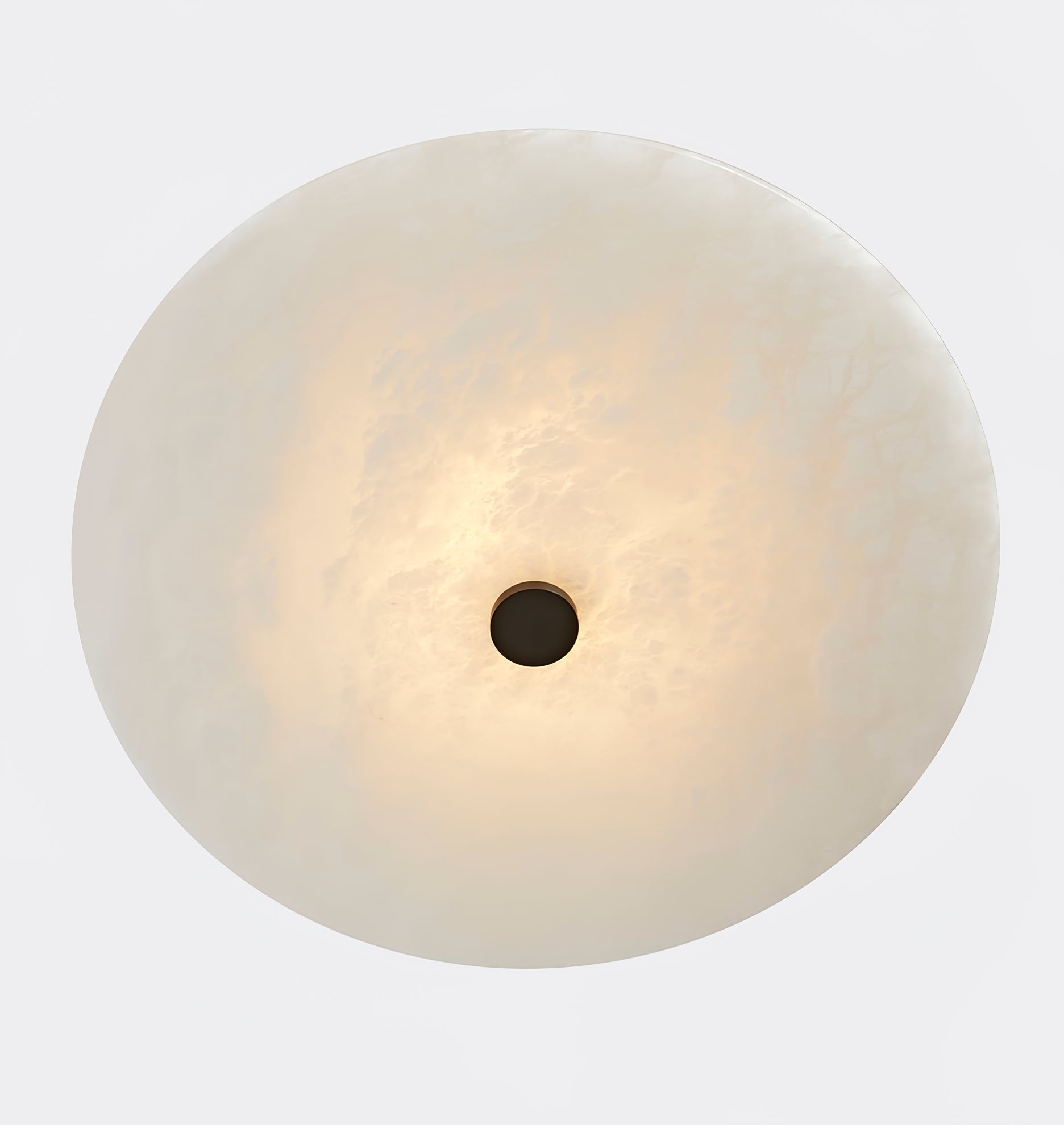 Jarnbruvyn Modern Brass Alabaster Metal Ceiling Lamp