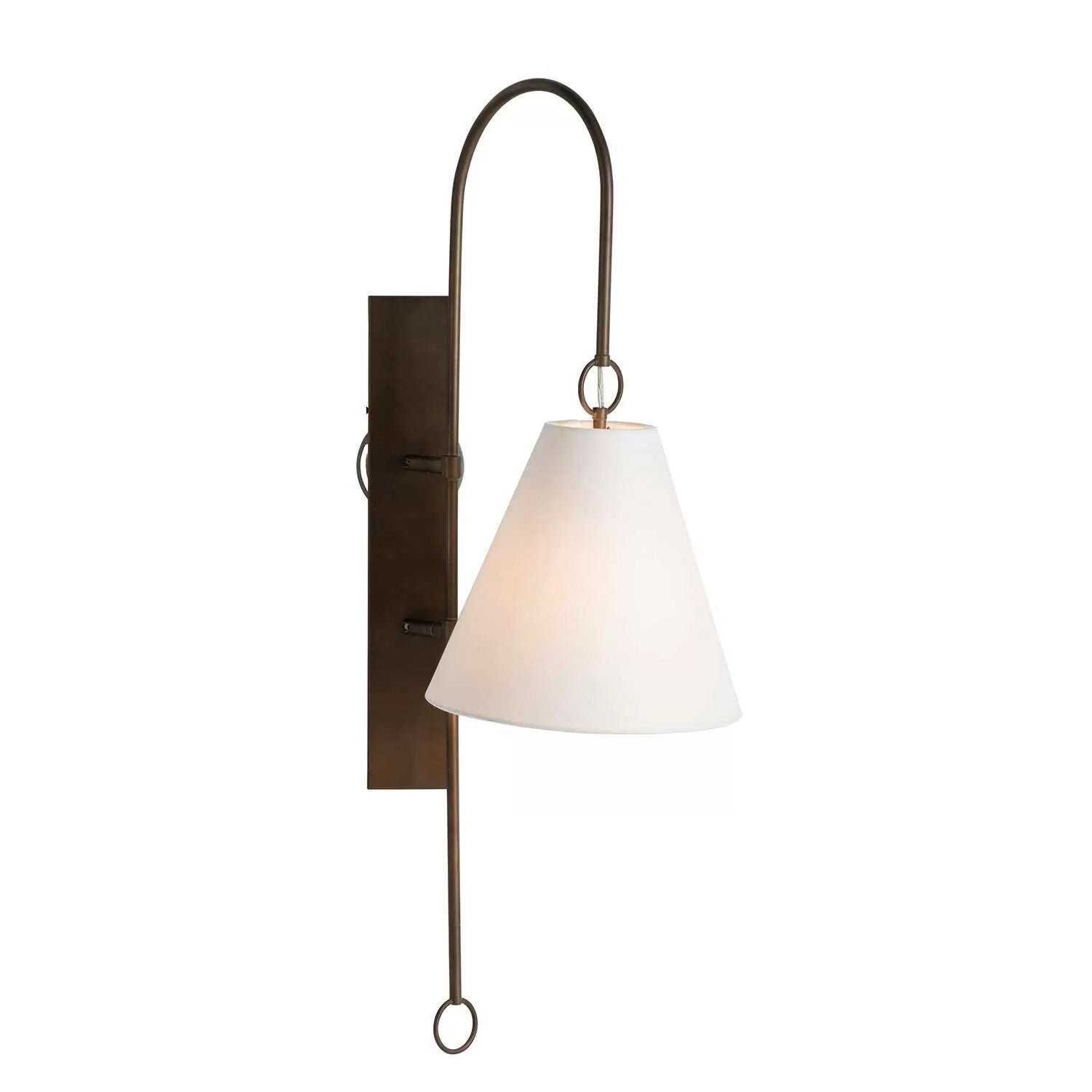 Ildvuvyi Modern Premium Brass Fabric Metal Wall Lamp