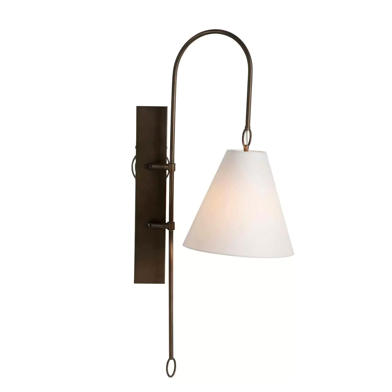 Ildvuvyi Modern Premium Brass Fabric Metal Wall Lamp