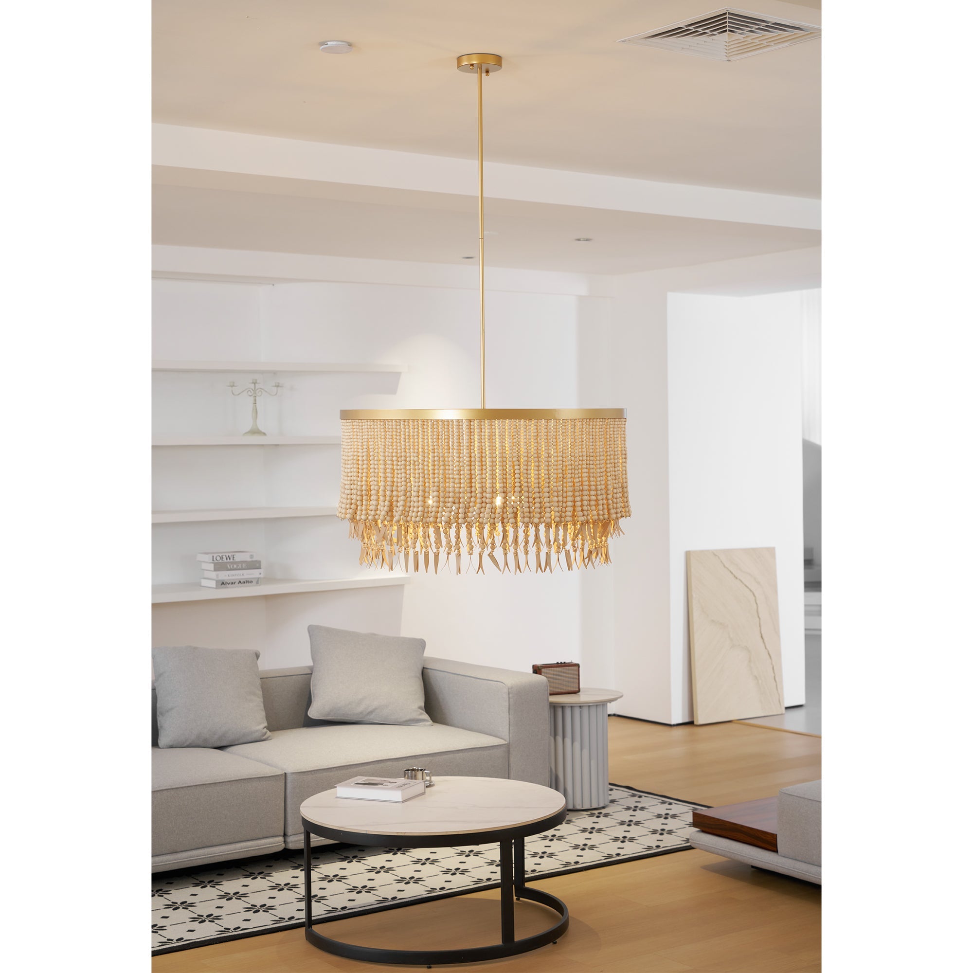 Ljomuvyn Postmodern Luxury Wood Metal Chandelier