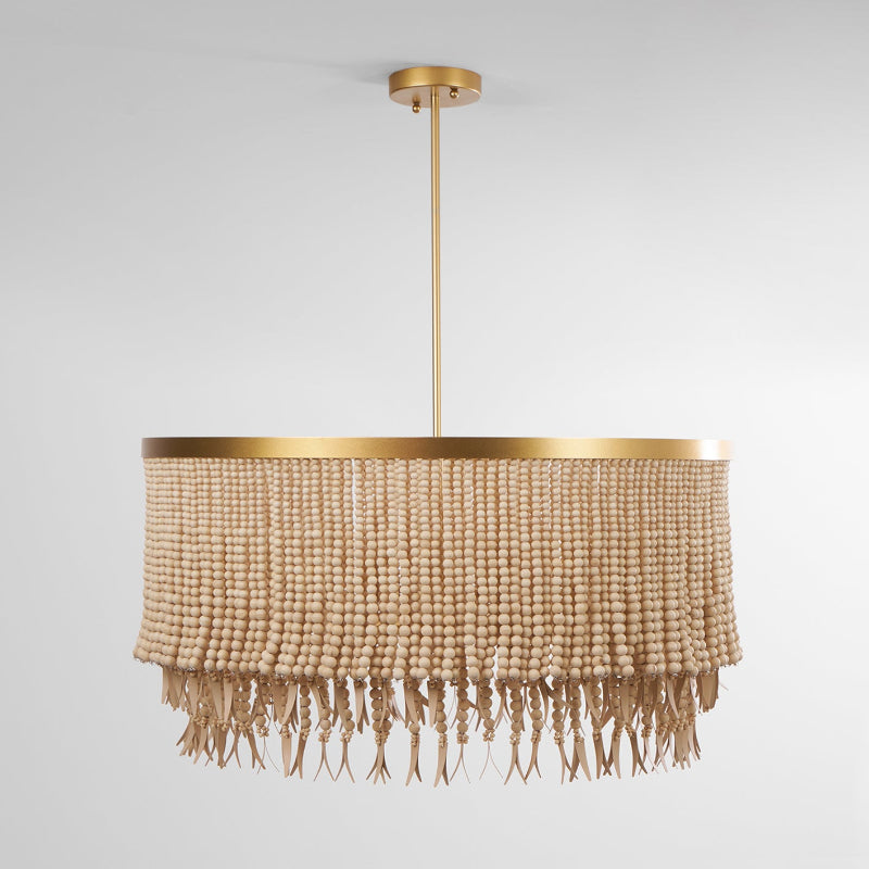 Ljomuvyn Postmodern Luxury Wood Metal Chandelier