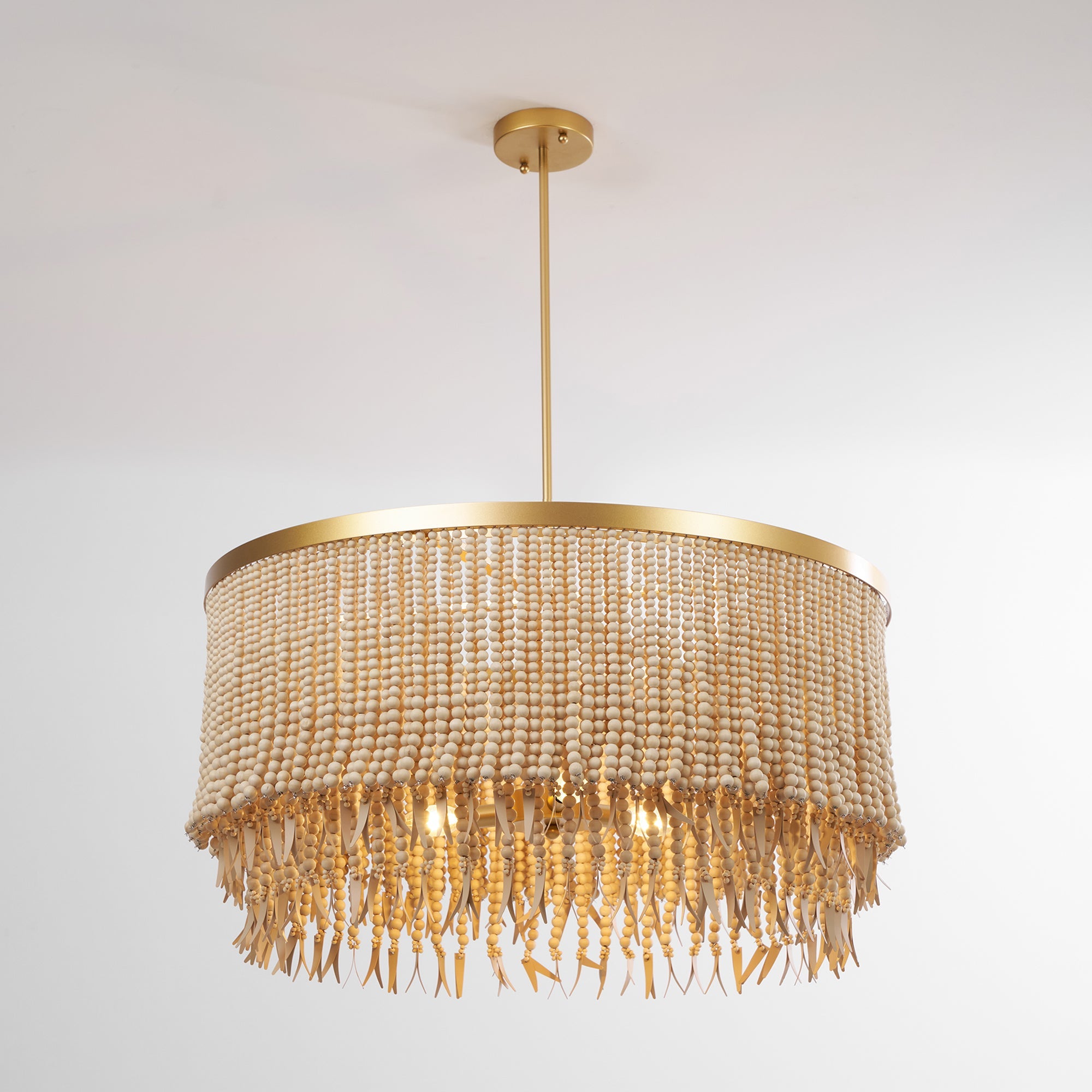 Ljomuvyn Postmodern Luxury Wood Metal Chandelier