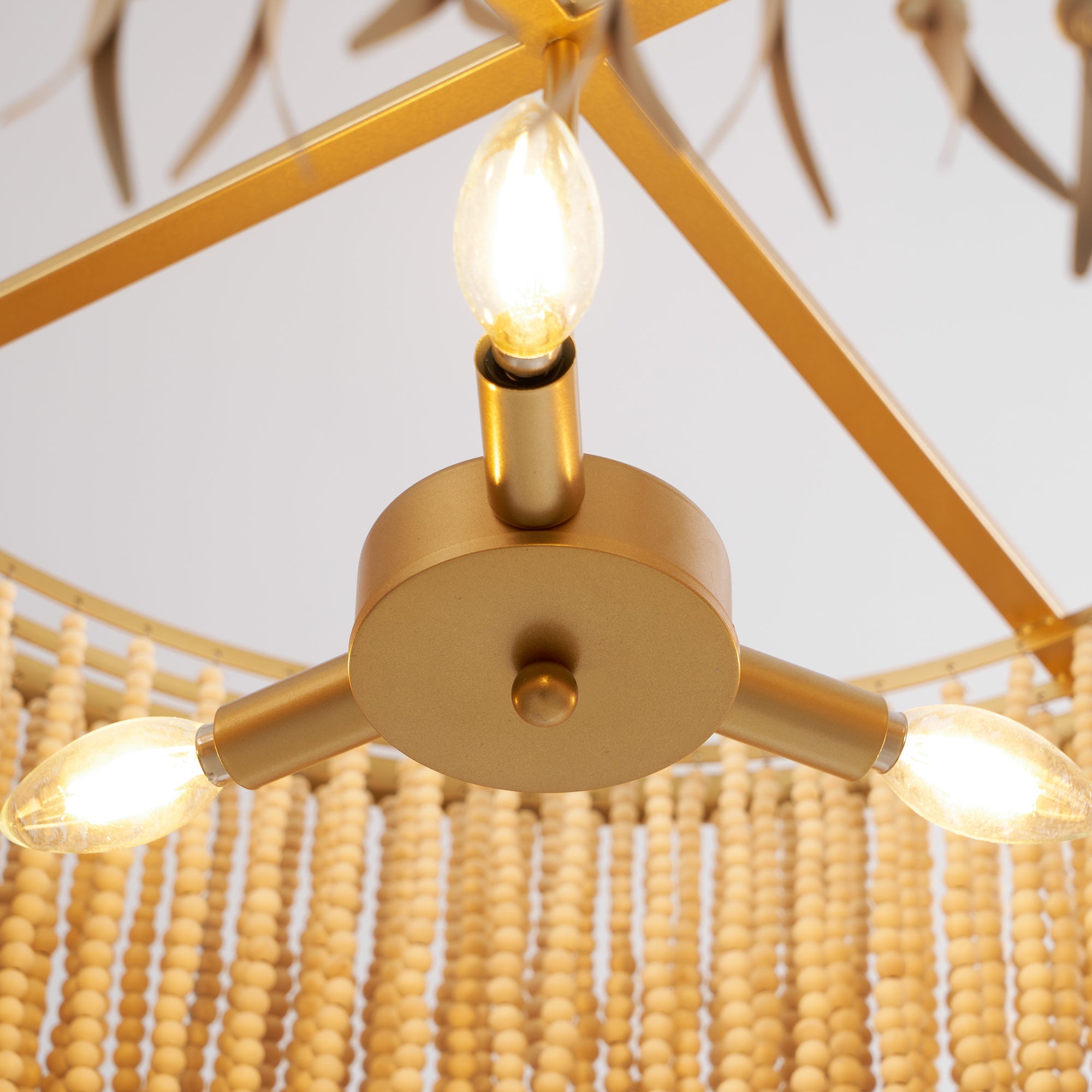 Ljomuvyn Postmodern Luxury Wood Metal Chandelier