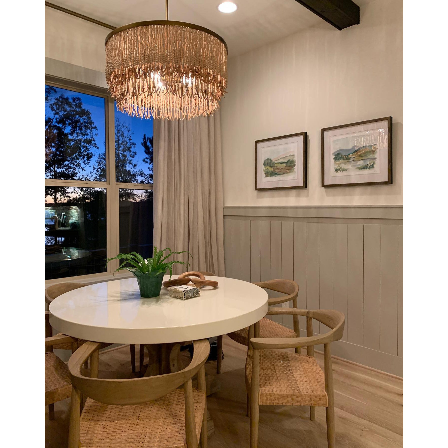 Ljomuvyn Postmodern Luxury Wood Metal Chandelier