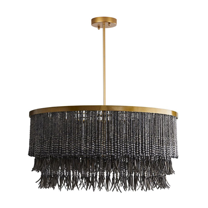 Ljomuvyn Postmodern Luxury Wood Metal Chandelier