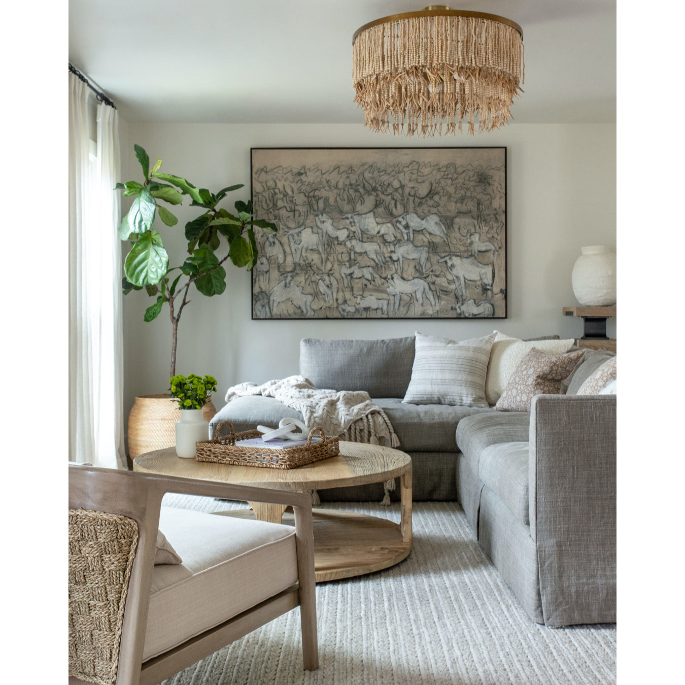 Ljomuvyn Postmodern Luxury Wood Metal Chandelier