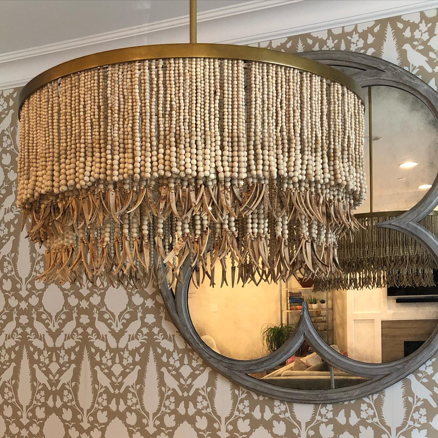 Ljomuvyn Postmodern Luxury Wood Metal Chandelier