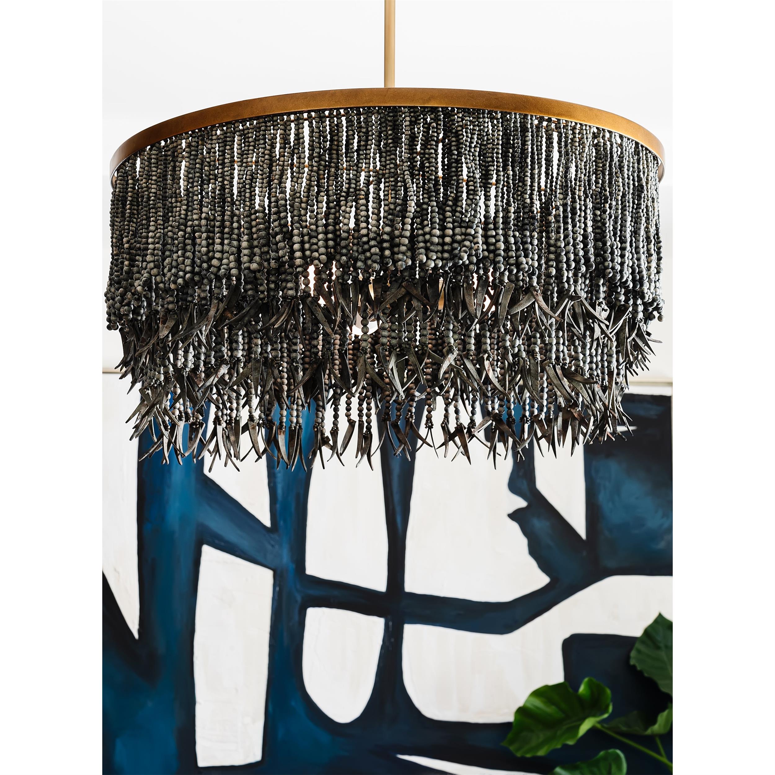 Ljomuvyn Postmodern Luxury Wood Metal Chandelier