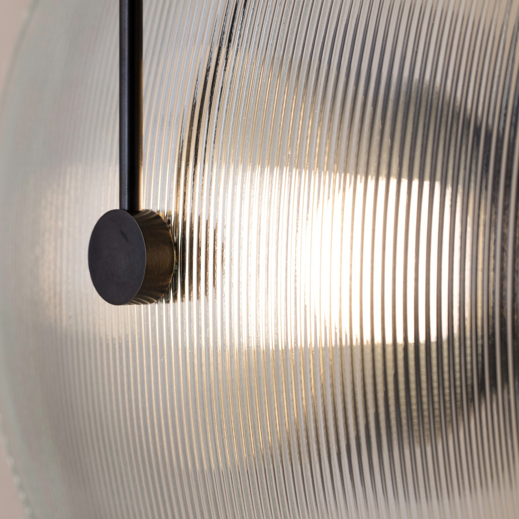 Norduvyn Modern Minimalist Art Metal Glass Wall Lamp