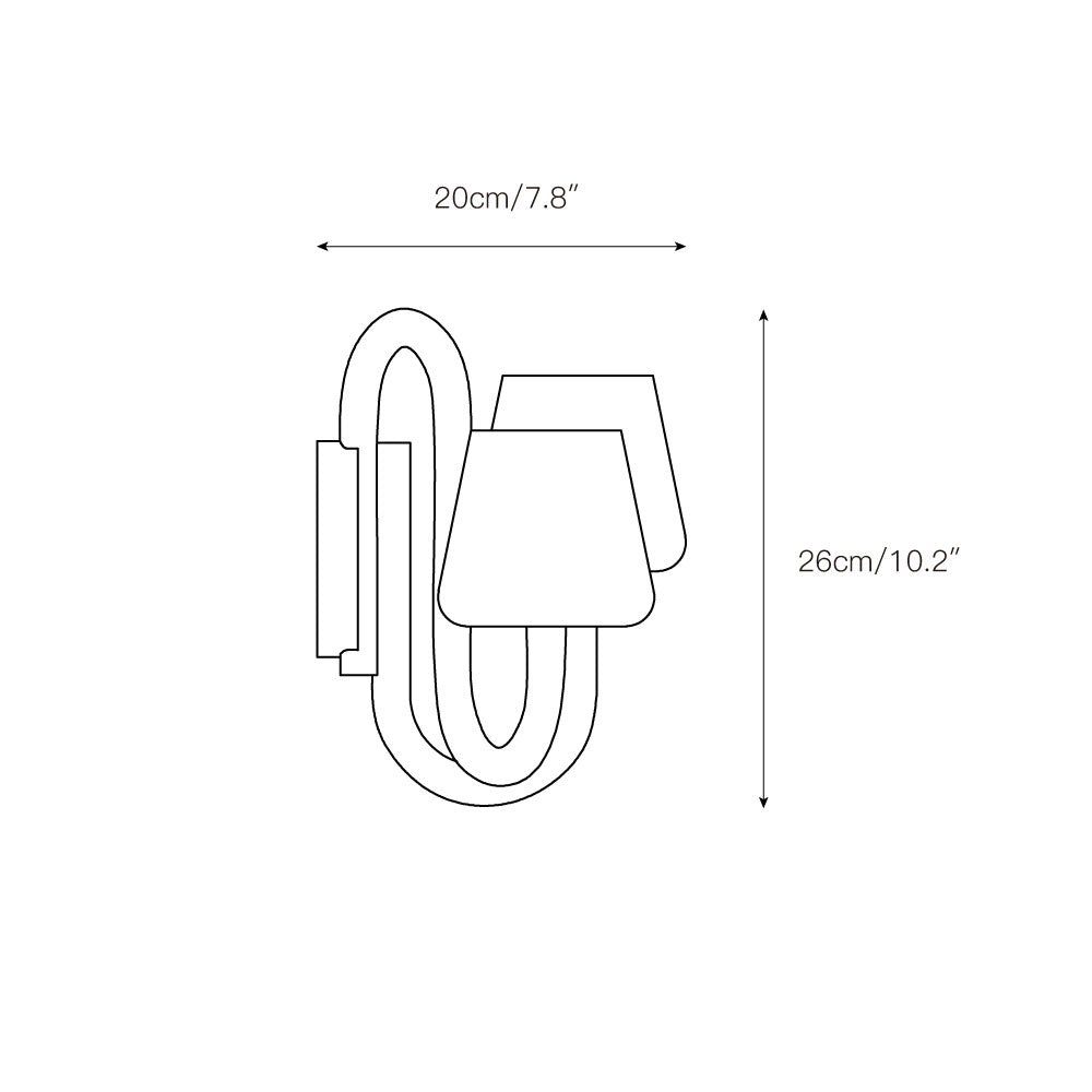 Norduvyi Modern Minimalist Aluminum Wall Lamp