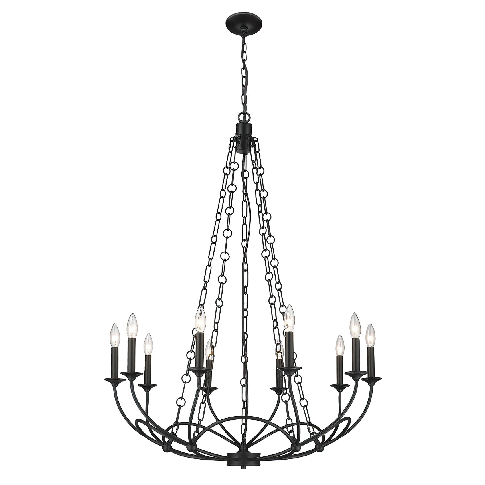 Ostruvyi Modern Minimalist Industrial Metal Chandelier