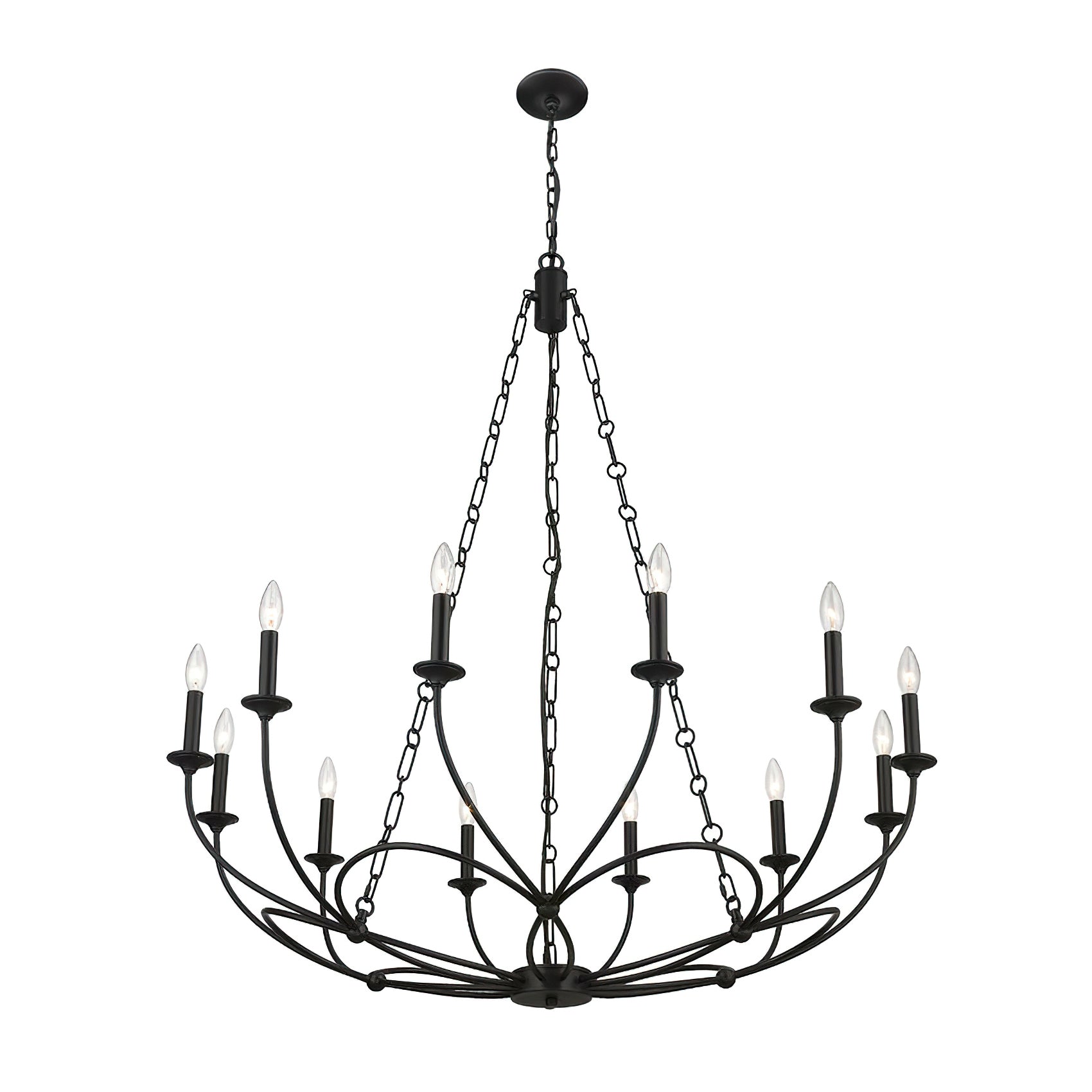 Ostruvyi Modern Minimalist Industrial Metal Chandelier