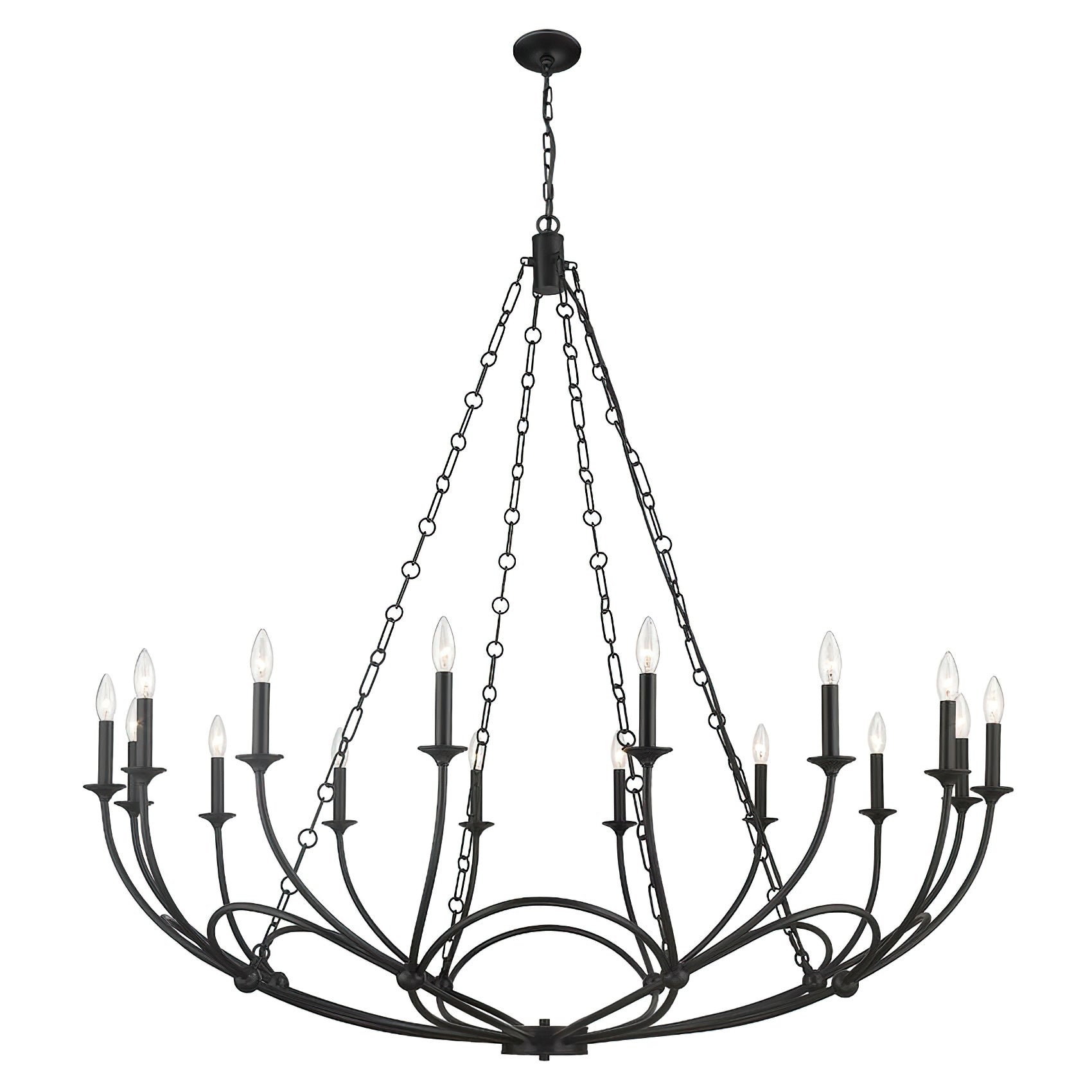 Ostruvyi Modern Minimalist Industrial Metal Chandelier