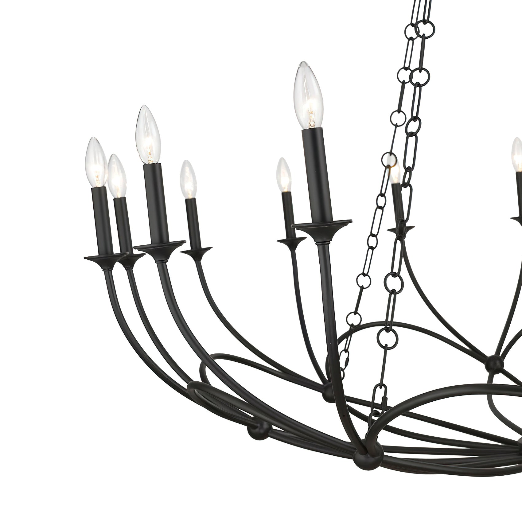 Ostruvyi Modern Minimalist Industrial Metal Chandelier