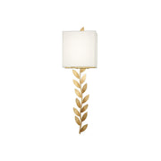 Plotuvyo Modern Minimalist Grove Brass Fabric Metal Wall Lamp