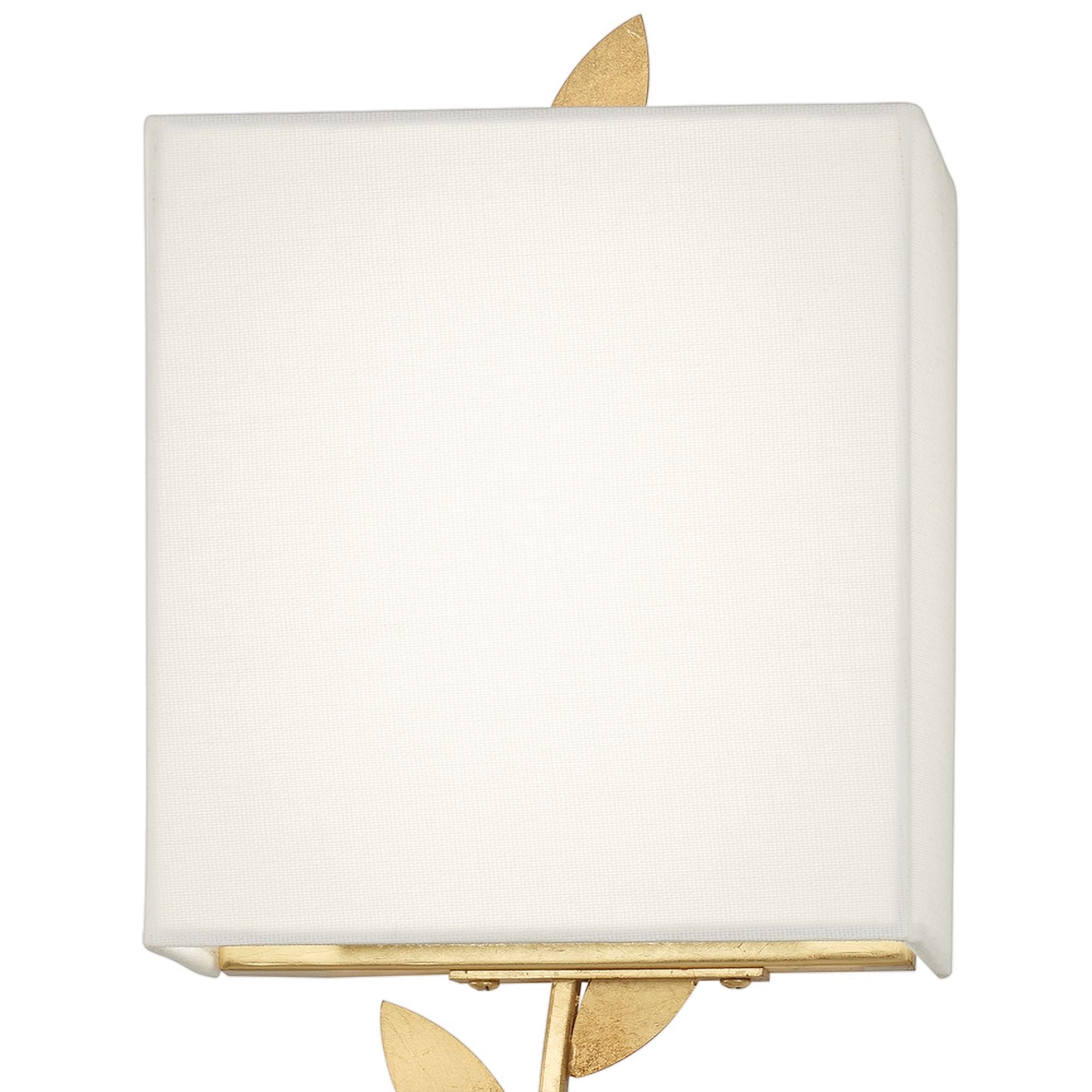 Plotuvyo Modern Minimalist Grove Brass Fabric Metal Wall Lamp