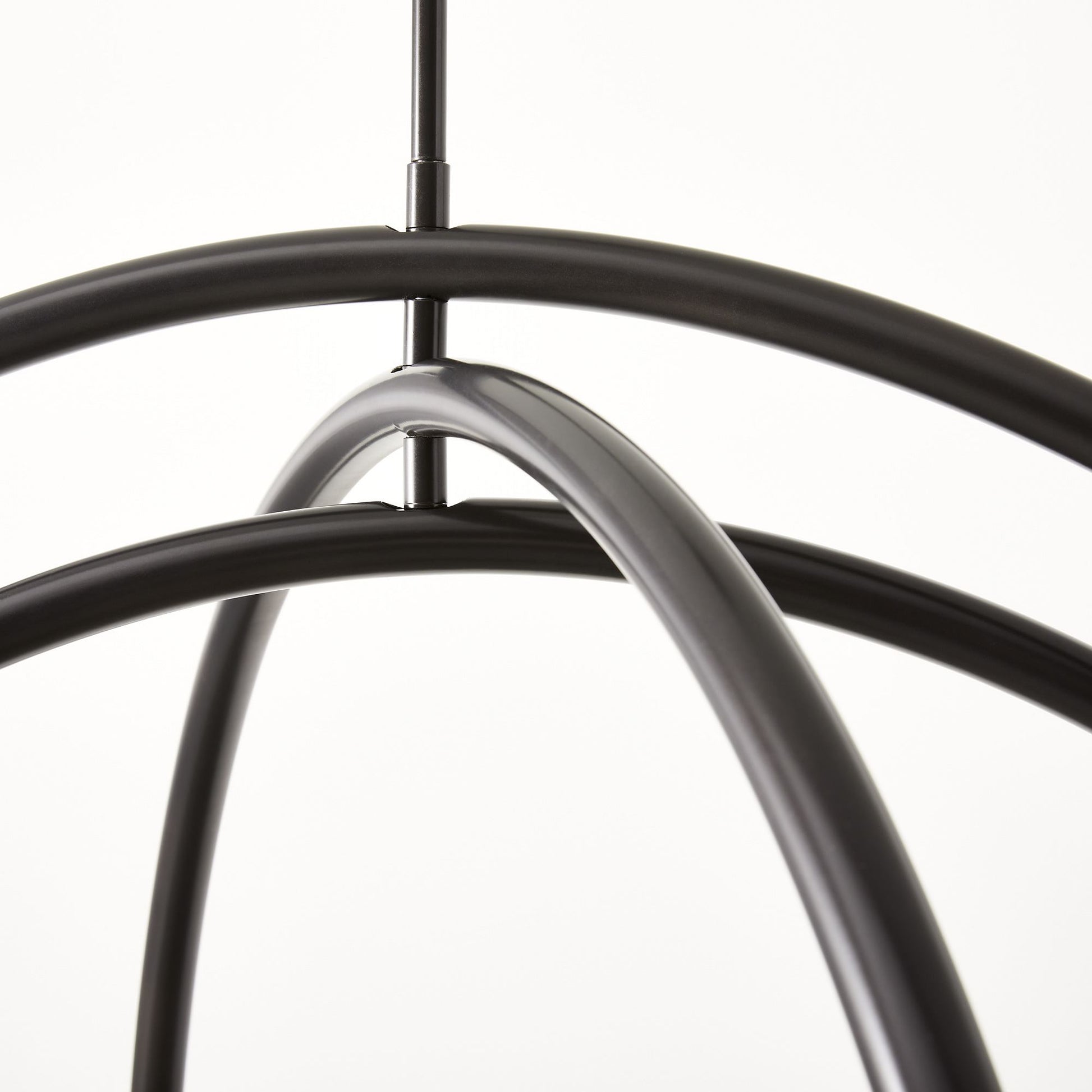 Hadden Modern Minimalist Brass Metal Chandelier - Lamp Copper