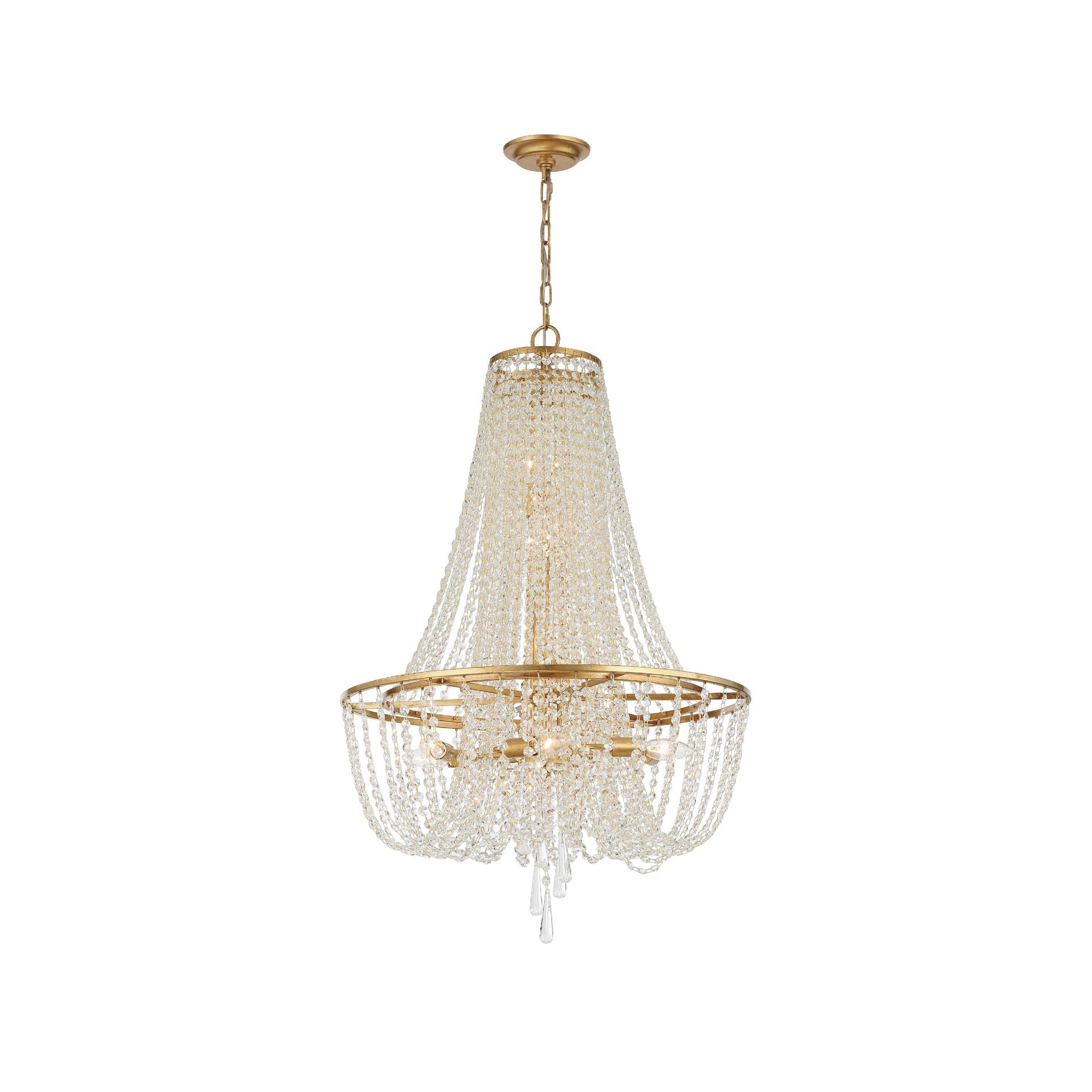 Sifuvys Postmodern Luxury Metal Crystal Chandelier