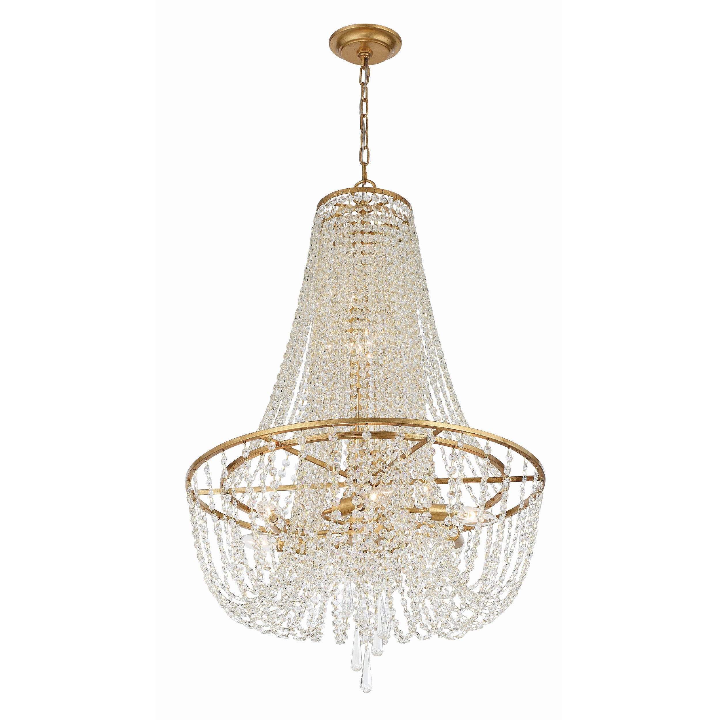 Sifuvys Postmodern Luxury Metal Crystal Chandelier