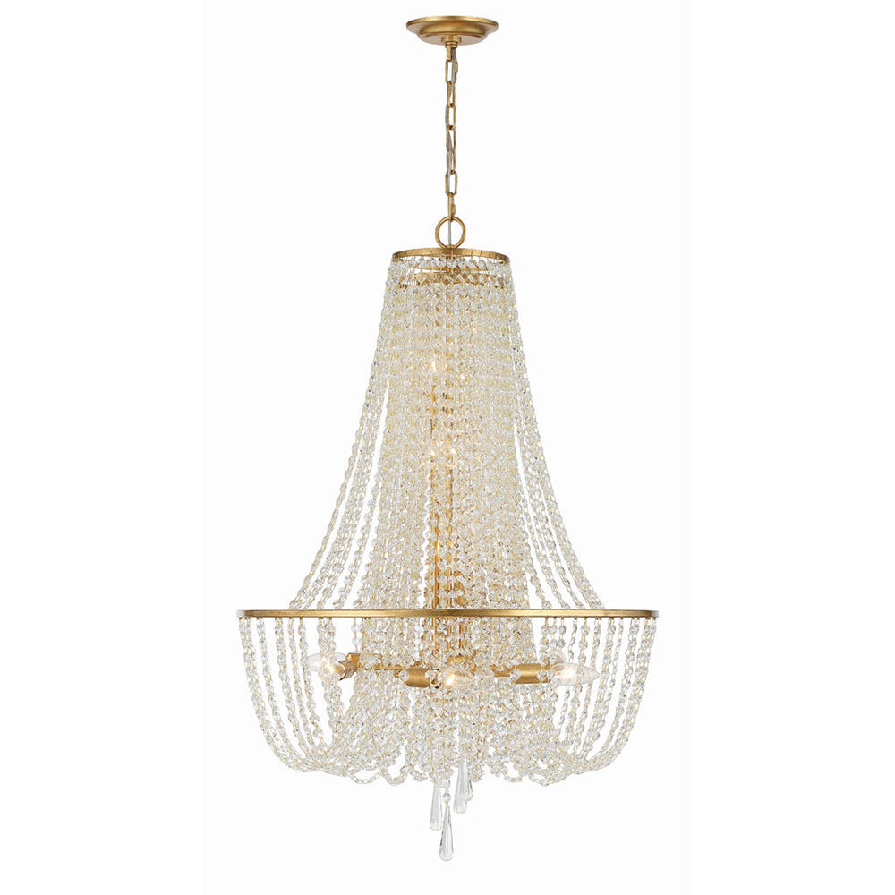Sifuvys Postmodern Luxury Metal Crystal Chandelier