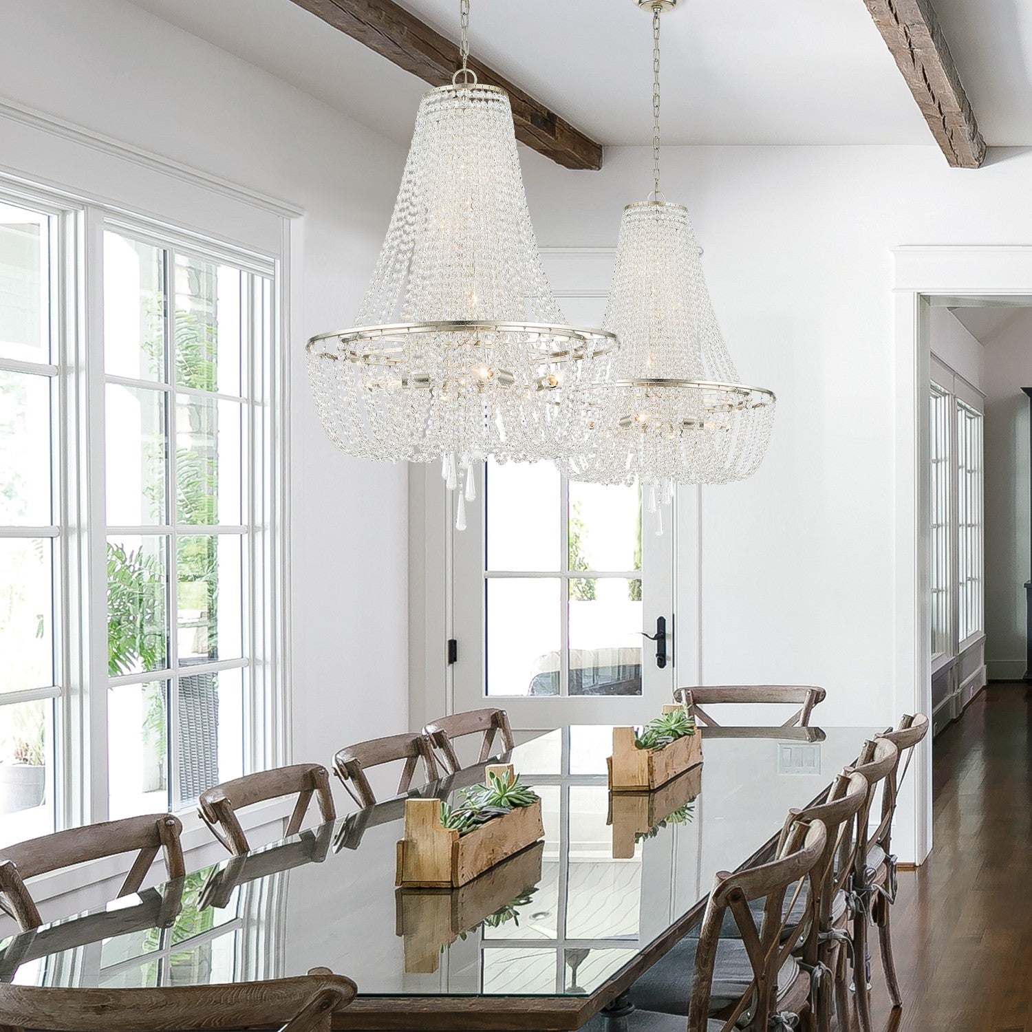 Sifuvys Postmodern Luxury Metal Crystal Chandelier